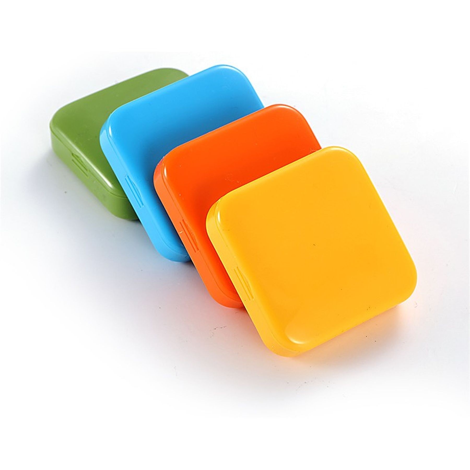 Travel Daily Pill Organizer 2 Compartments Pill Container 7