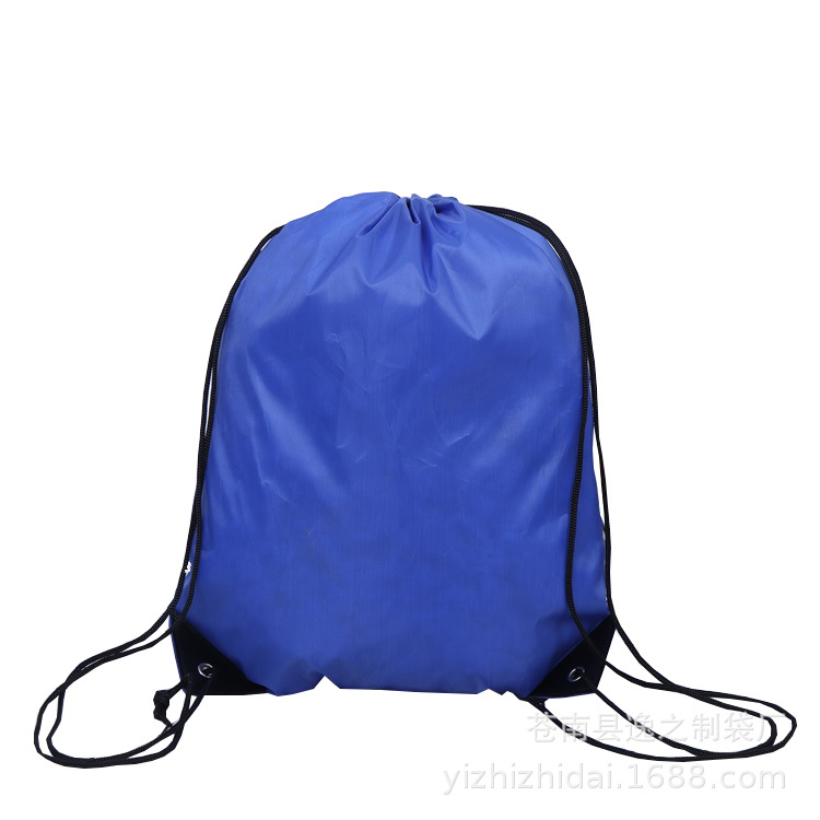 Customized Oxford cloth drawstring backpack 4