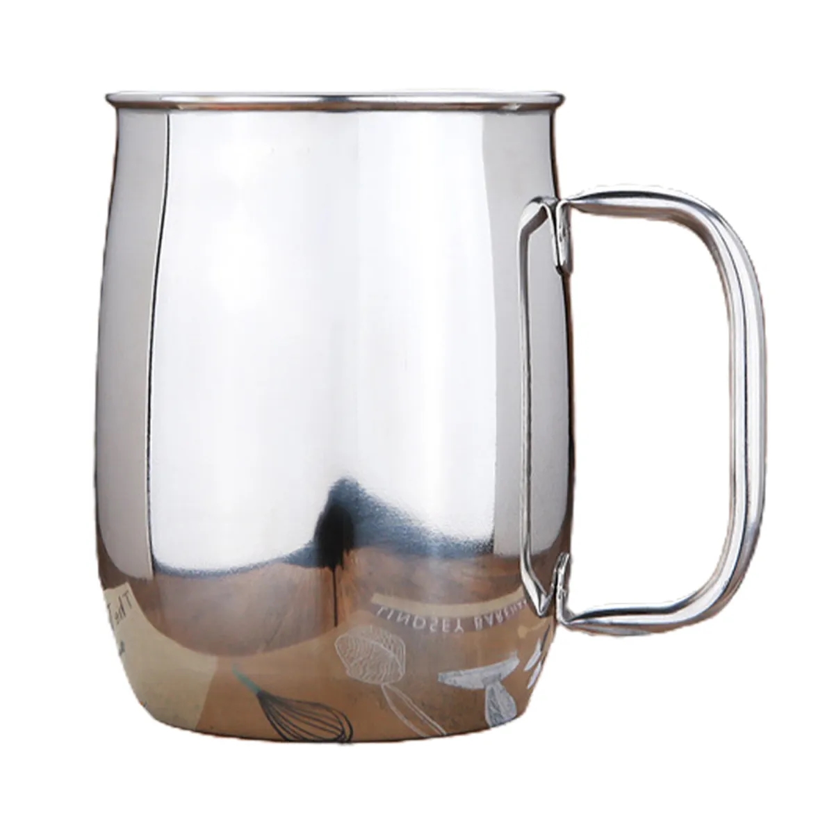 33oz Stainless Steel Mule Mug Drinking Mugs with Handles 6
