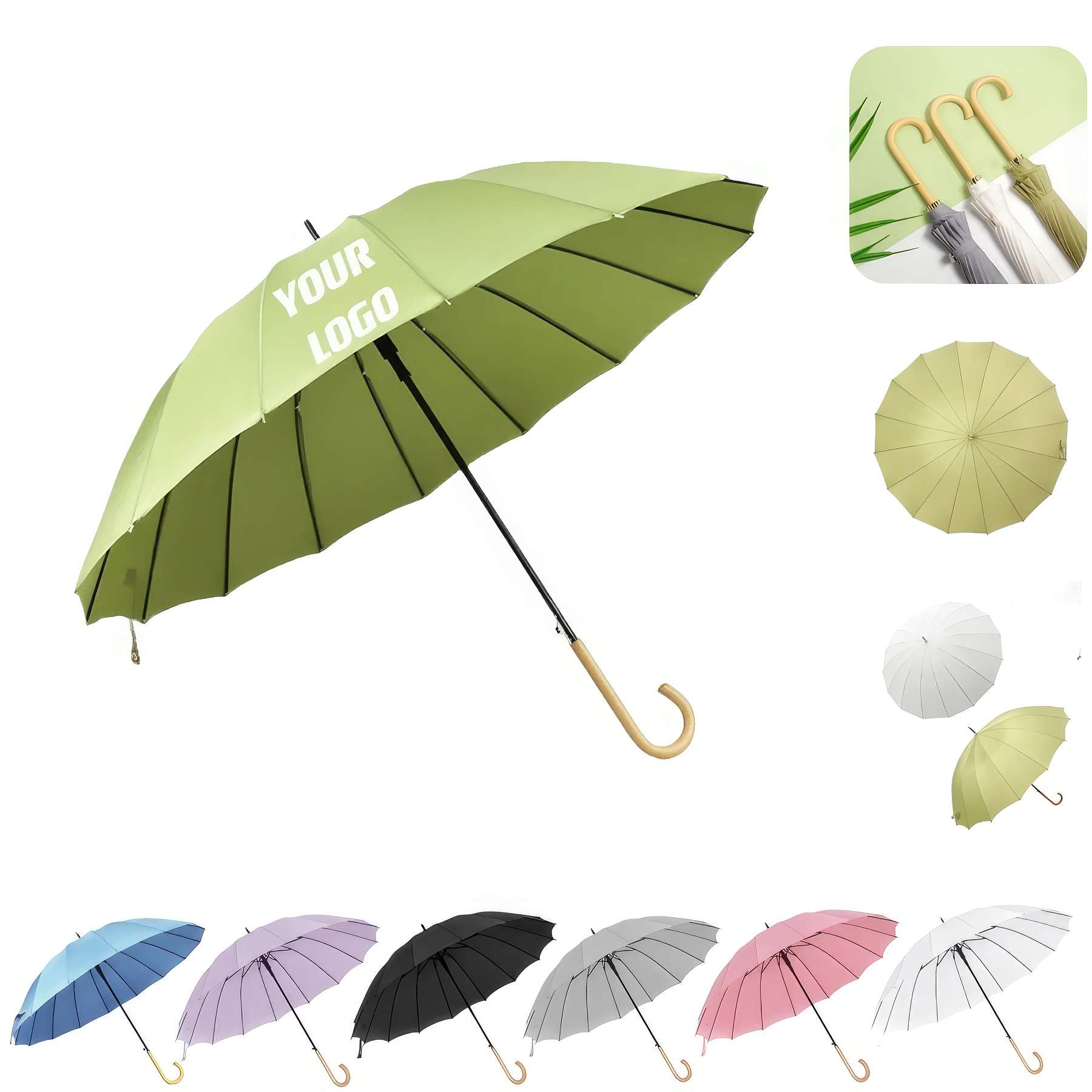 42.5" Large Size Classic Umbrella Great Promotion Gifts 1