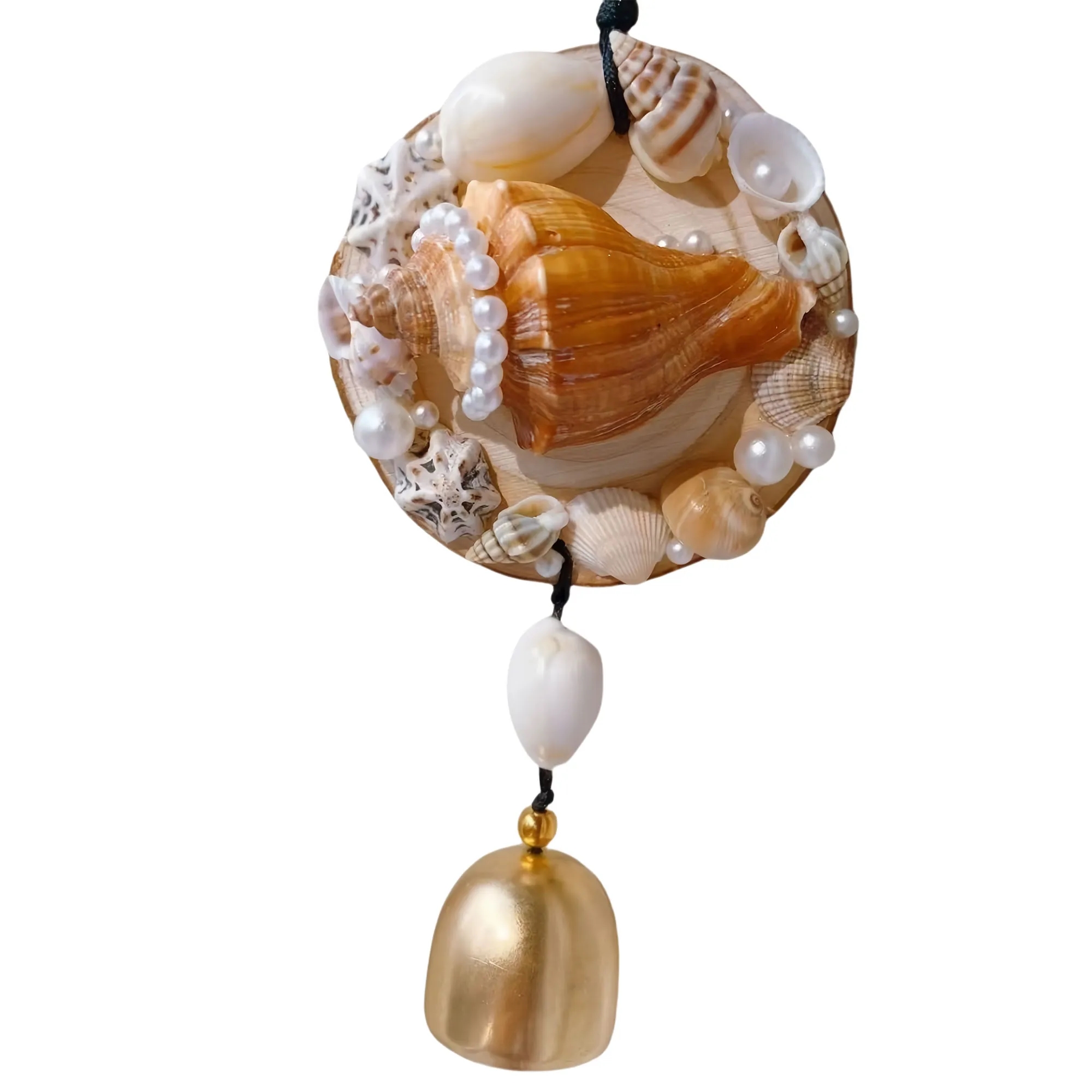Elegant Handmade Seashell Wind Chime Home Decor Gift 4