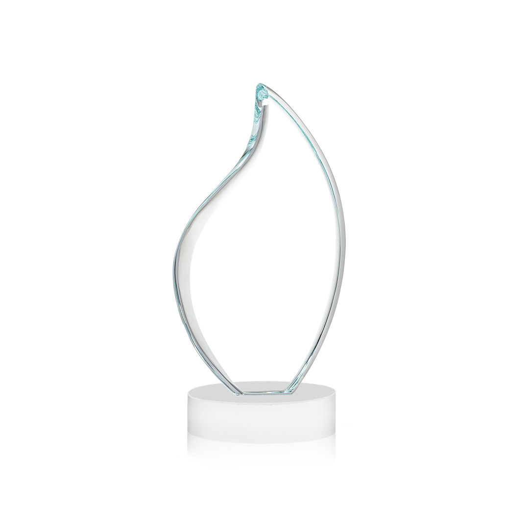 Odessy Flame VividPrint™ Award on Alberton Base - White 8