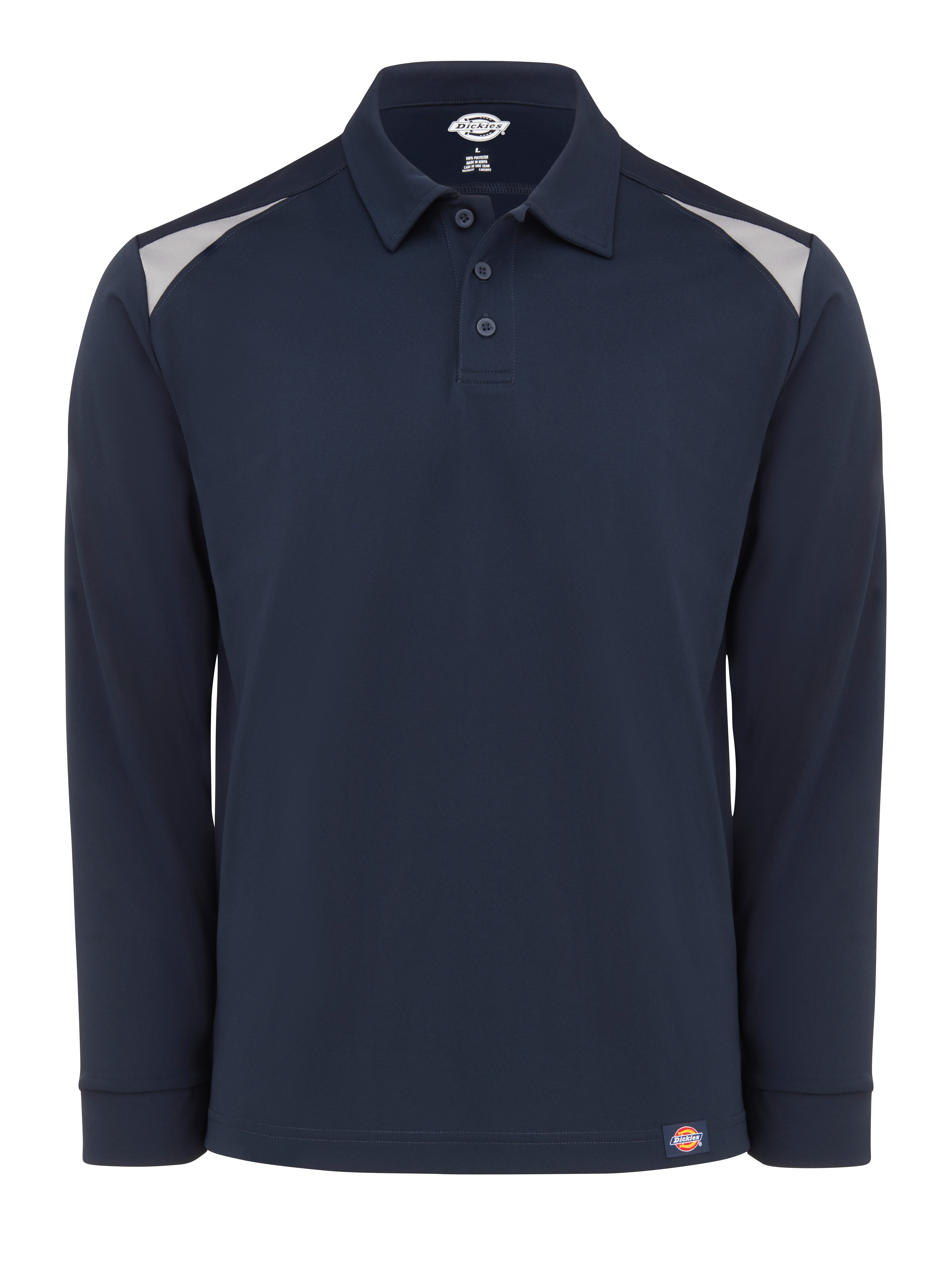 Dickies® Men's Team Performance Long-Sleeve Polo 2