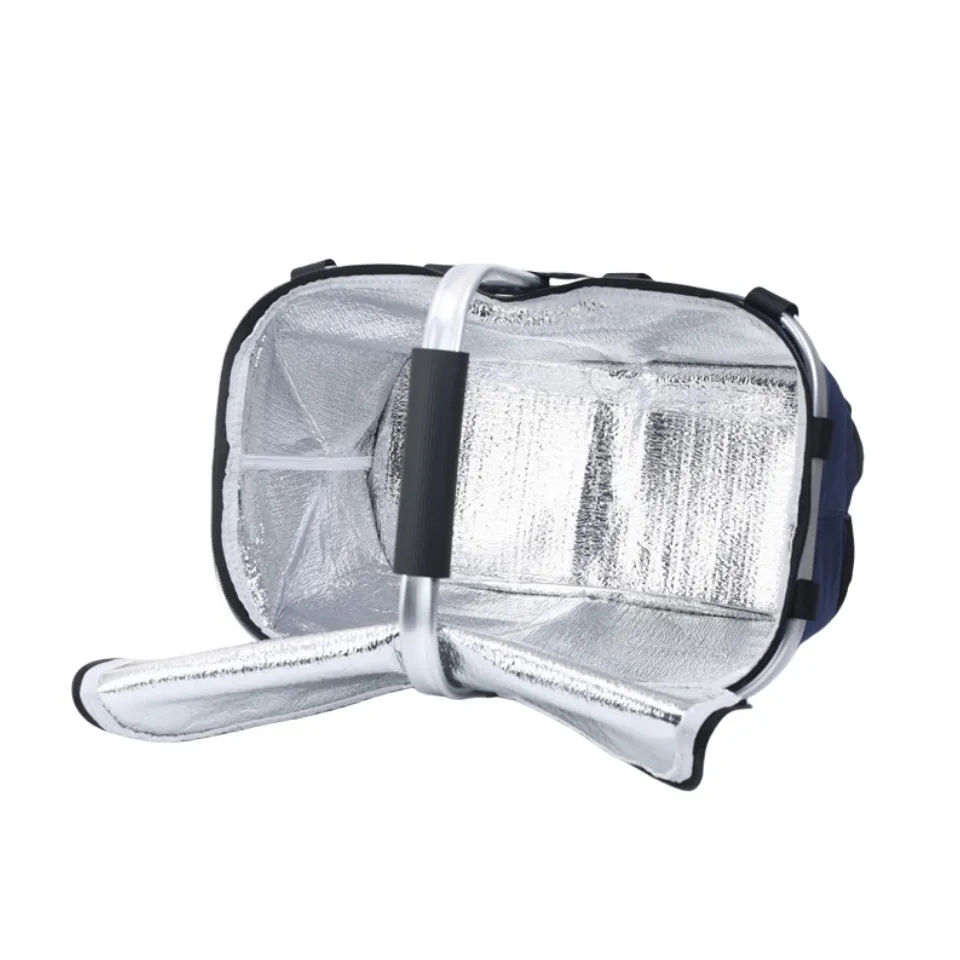 30L Insulated Portable Collapsible Picnic Basket W/ Handle 3