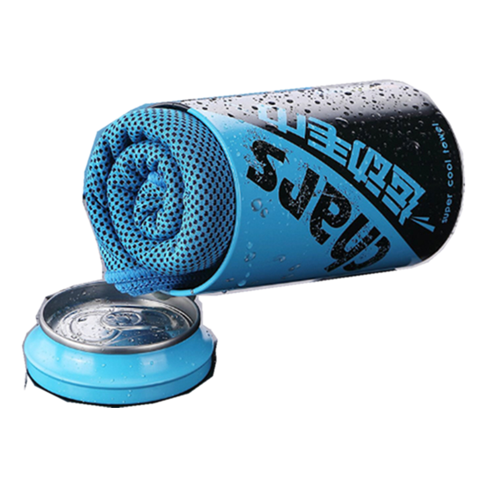 Cooling Towels In Can Containers 4
