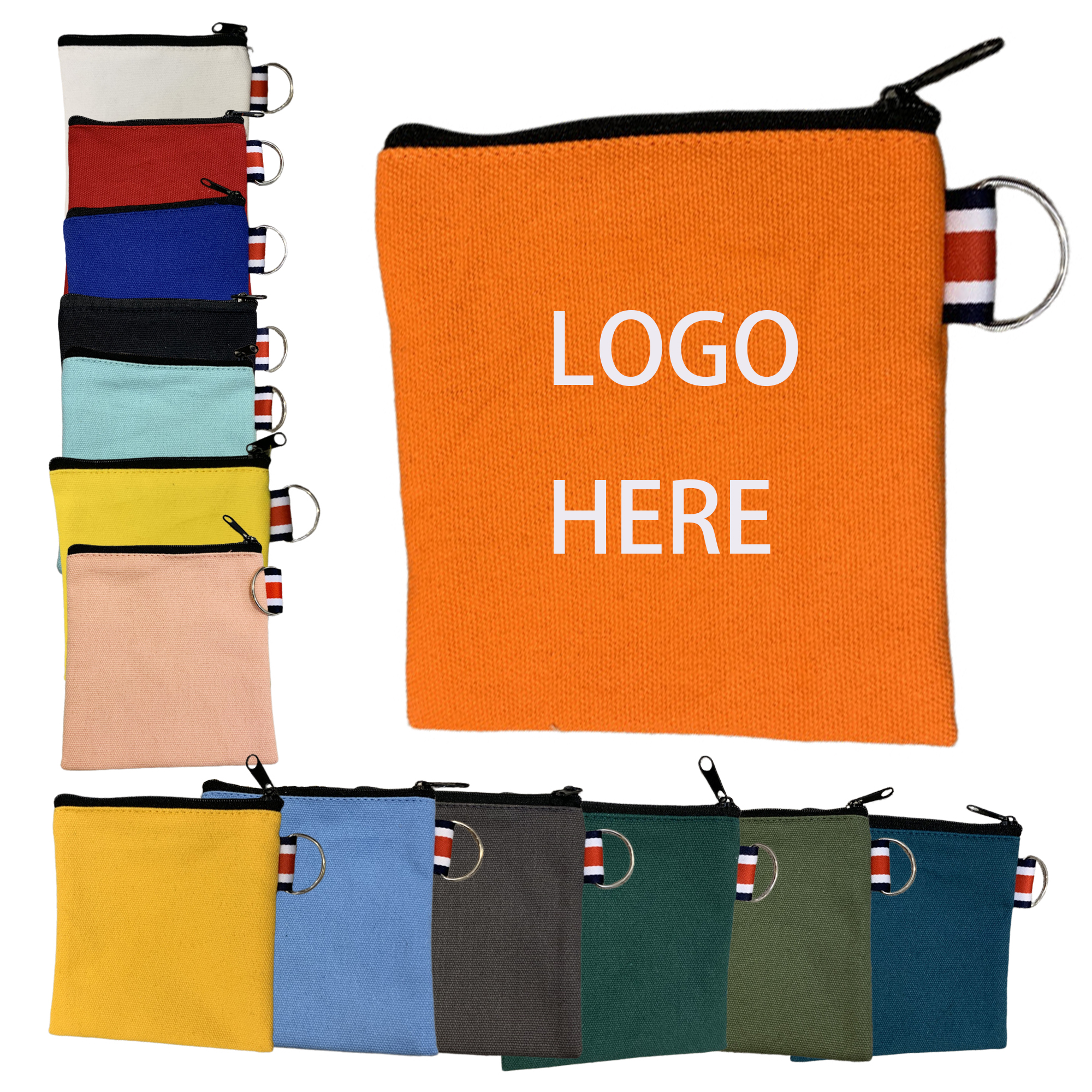 Canvas Coin Zipper Pouch 2