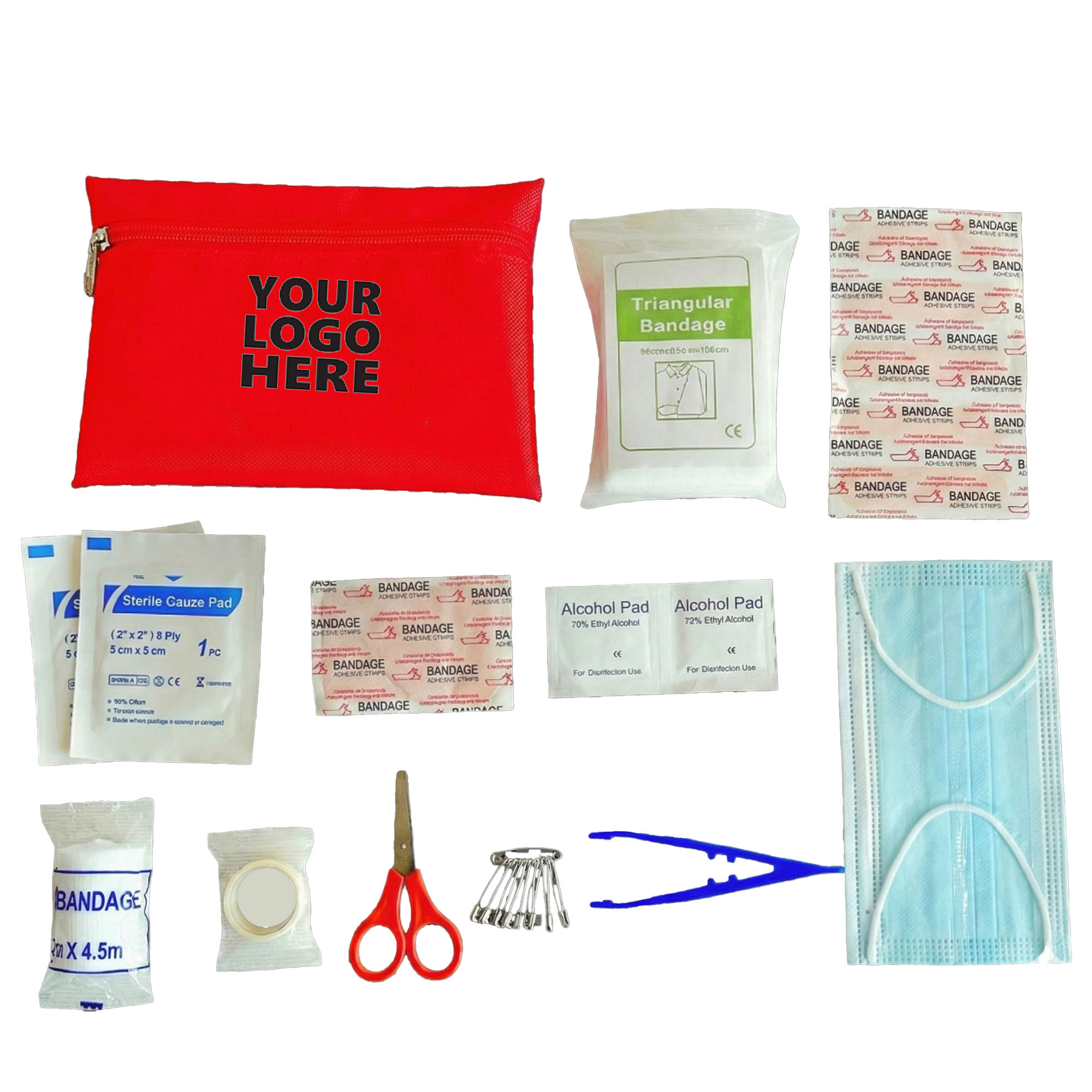 Portable 1680D Oxford Emergency First Aid Kit 2