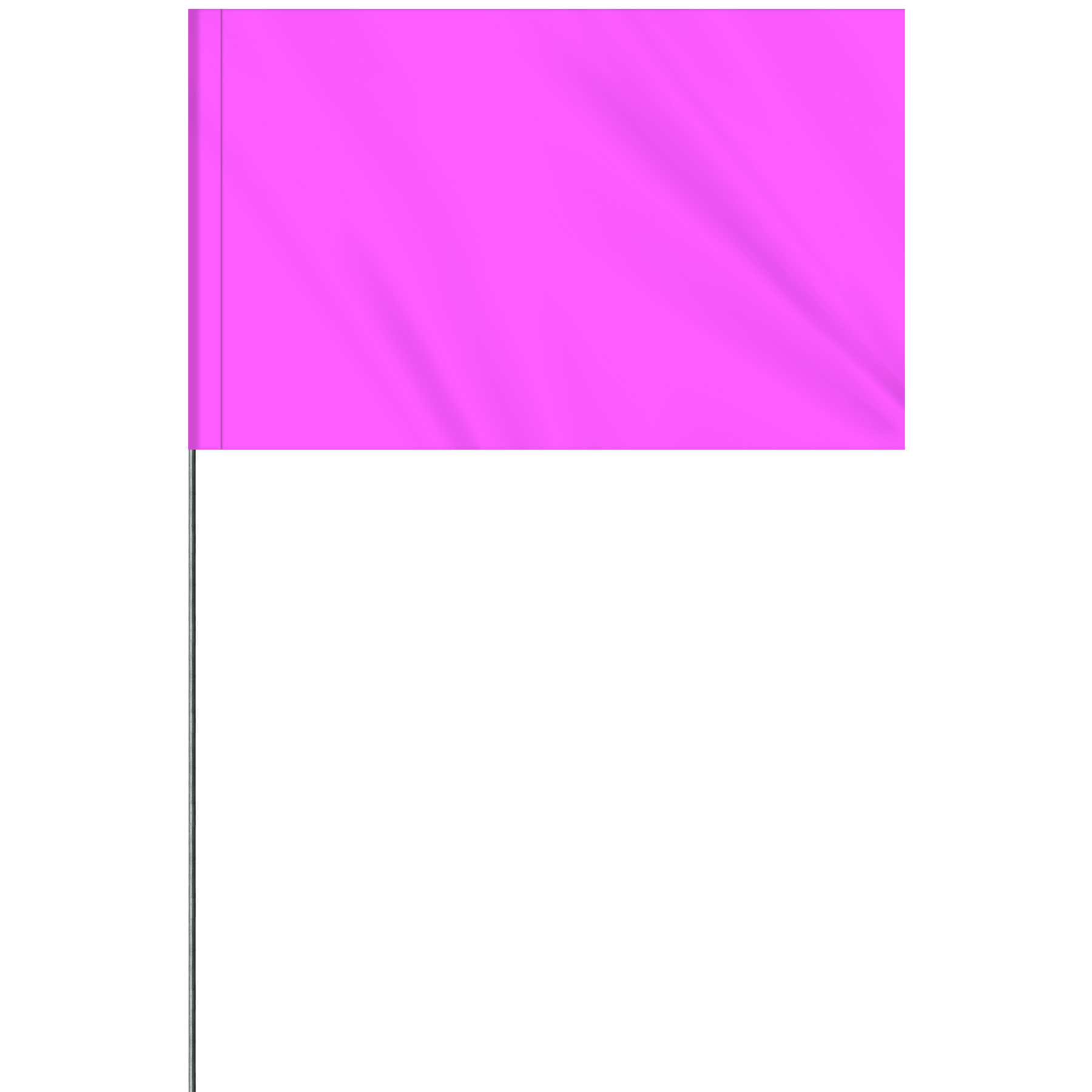 1-Color 5" x 8" Custom Vinyl Marking Flag with 36" Wire 21