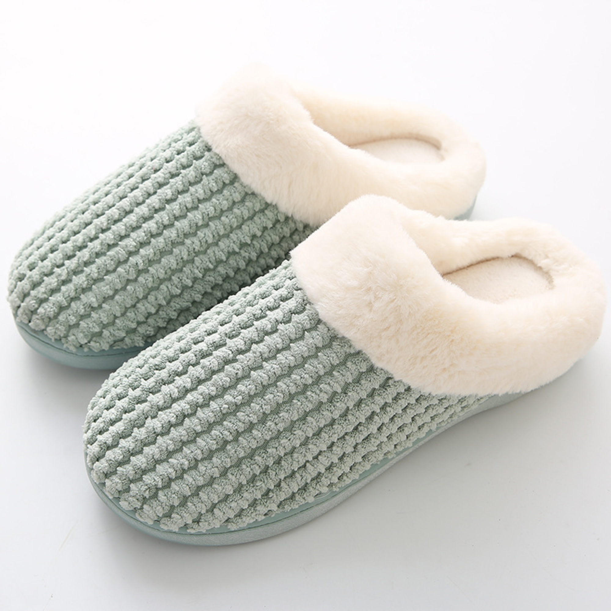 Warm Indoor Coral Fleece Slippers for Women 3