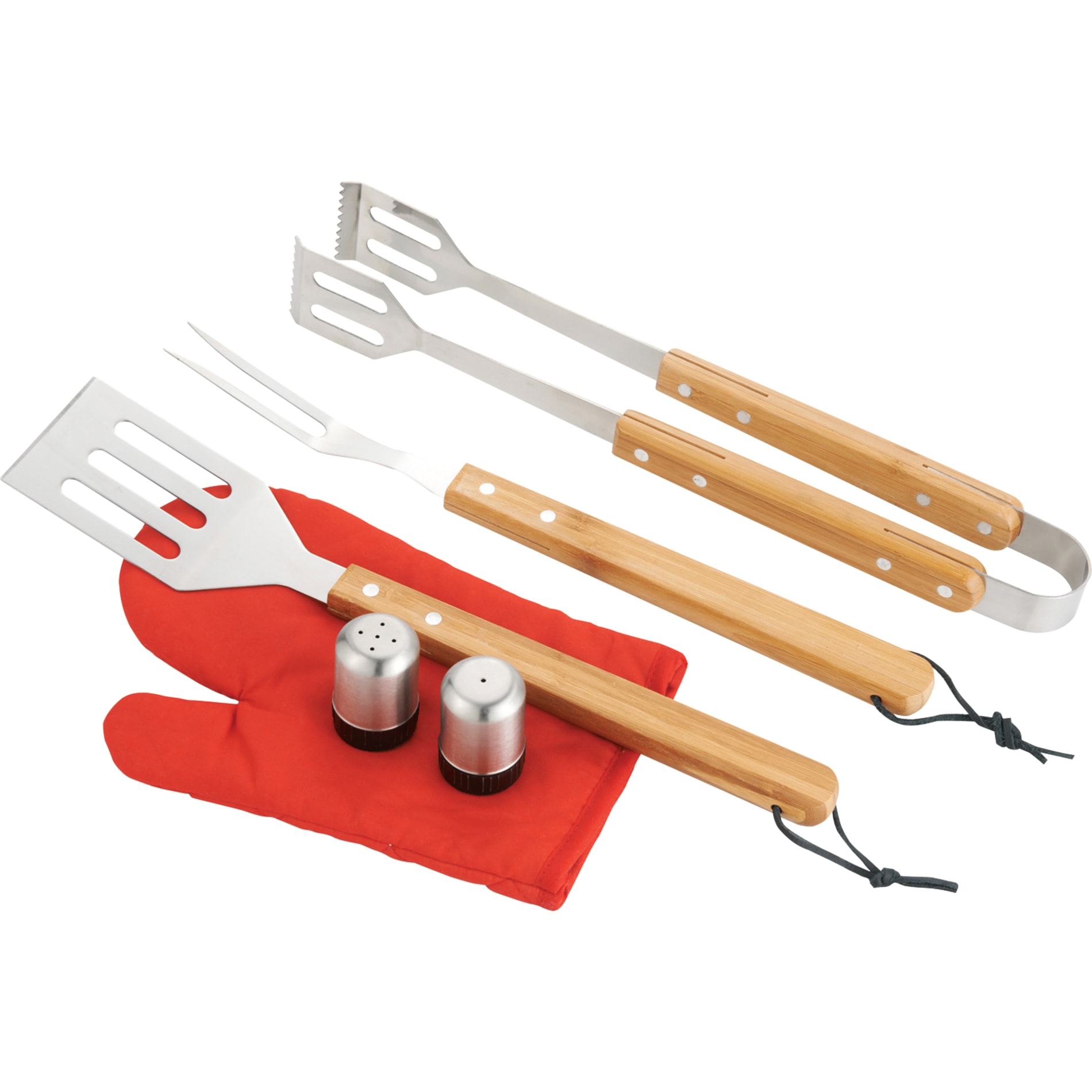 BBQ Now Apron and 7 piece BBQ Set 41