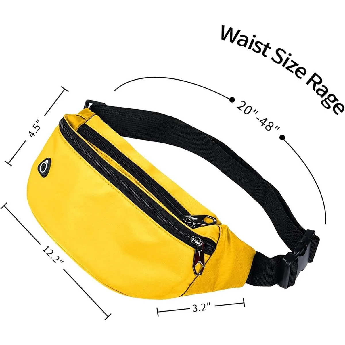 Waterproof Sports Fanny Pack For Men Women 7