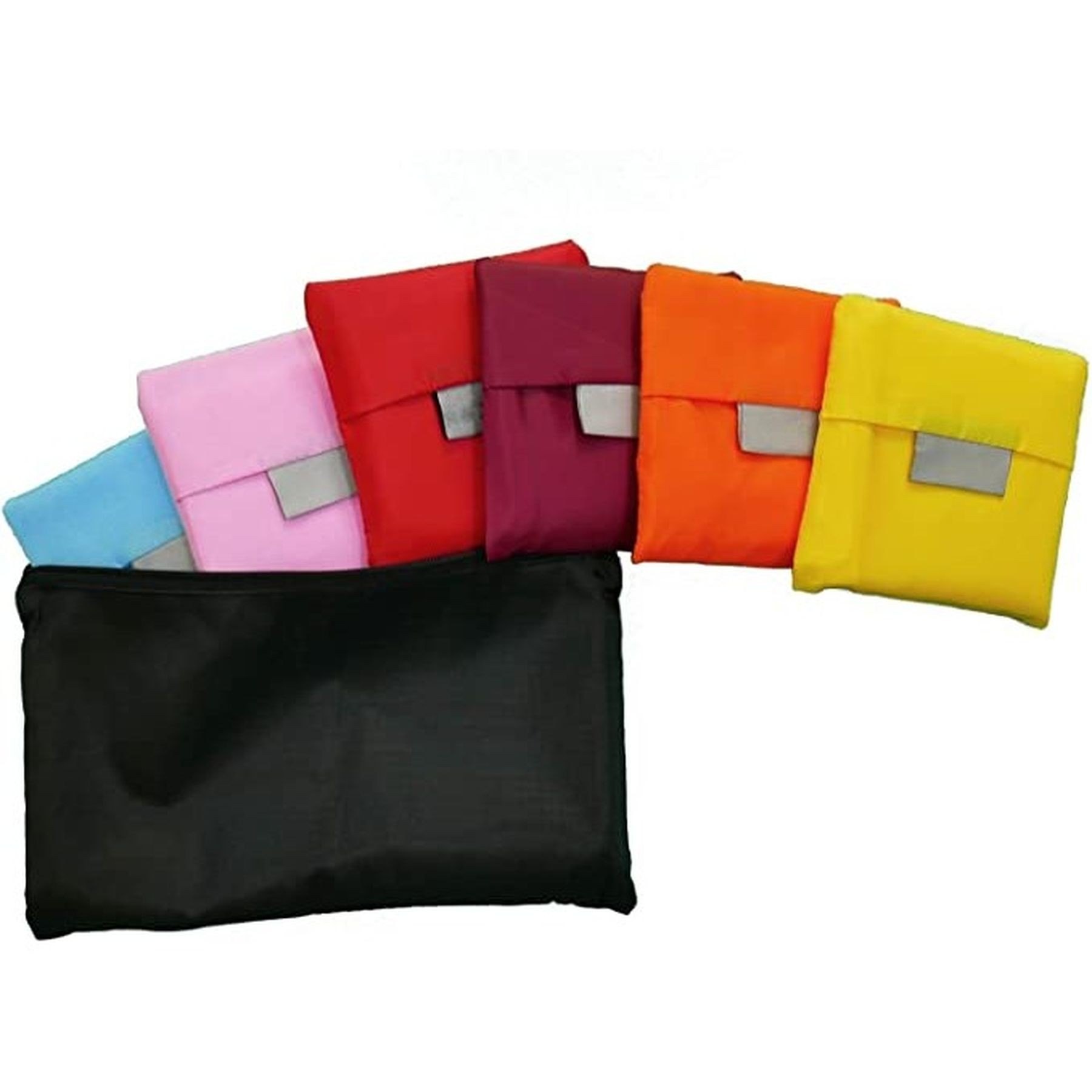 Reusable Grocery Bags Foldaway Tote Bag With Pouch 12