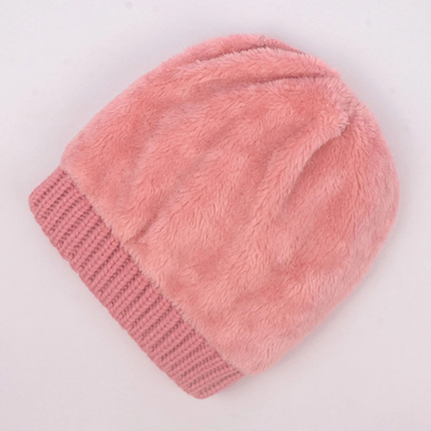 Cozy Double-Layer Thick Knit Beanie 4