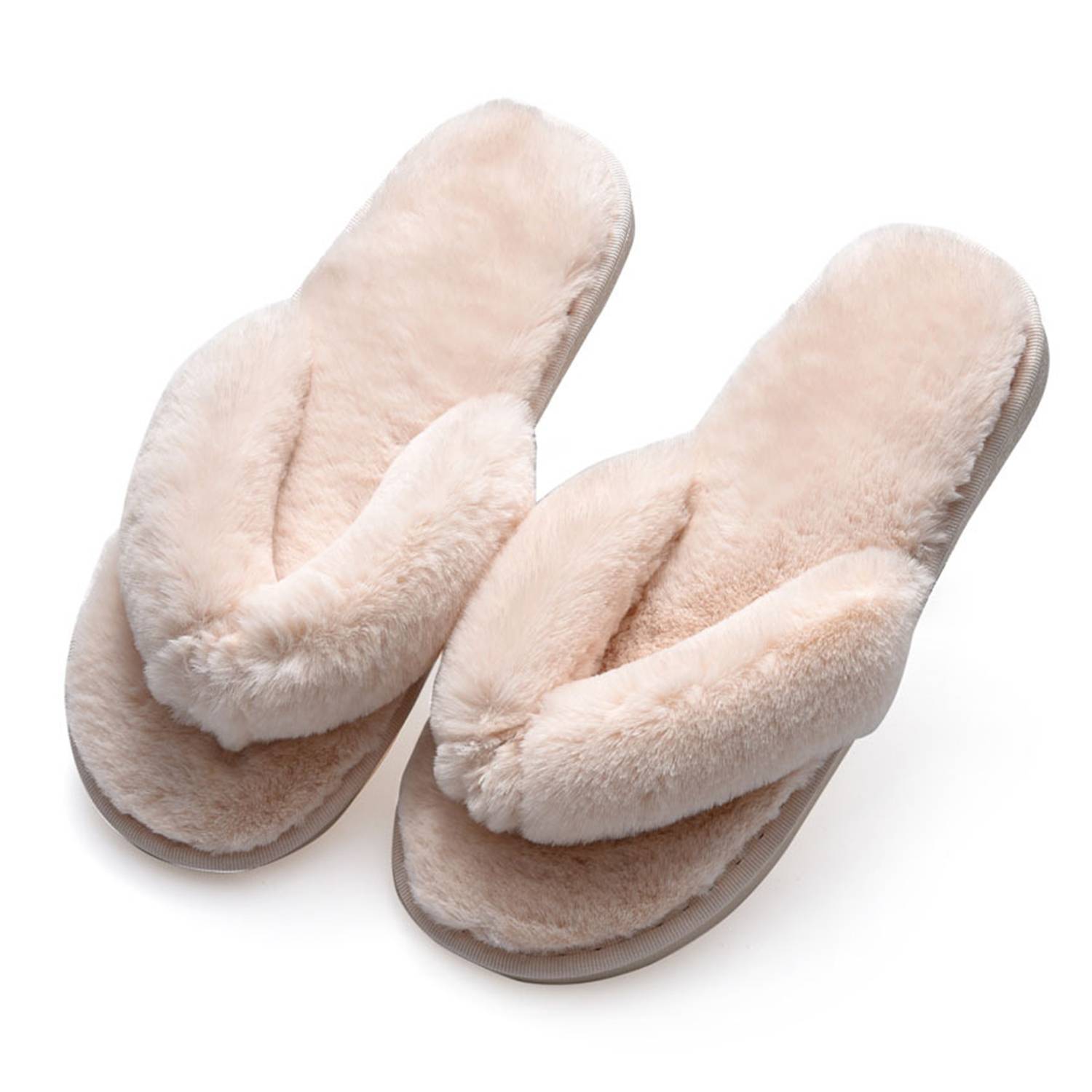 Unisex Plush Non-Slip Breathable Flip Flops 16