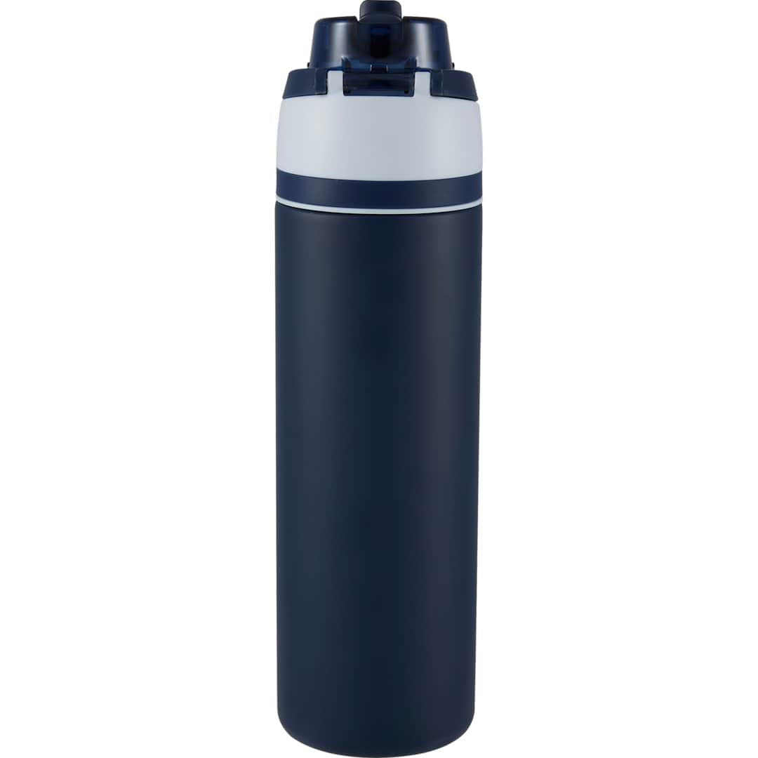 Elvin 28oz Recycled Stainless Flip Straw Bottle, custom water bottle with logo imprint 205