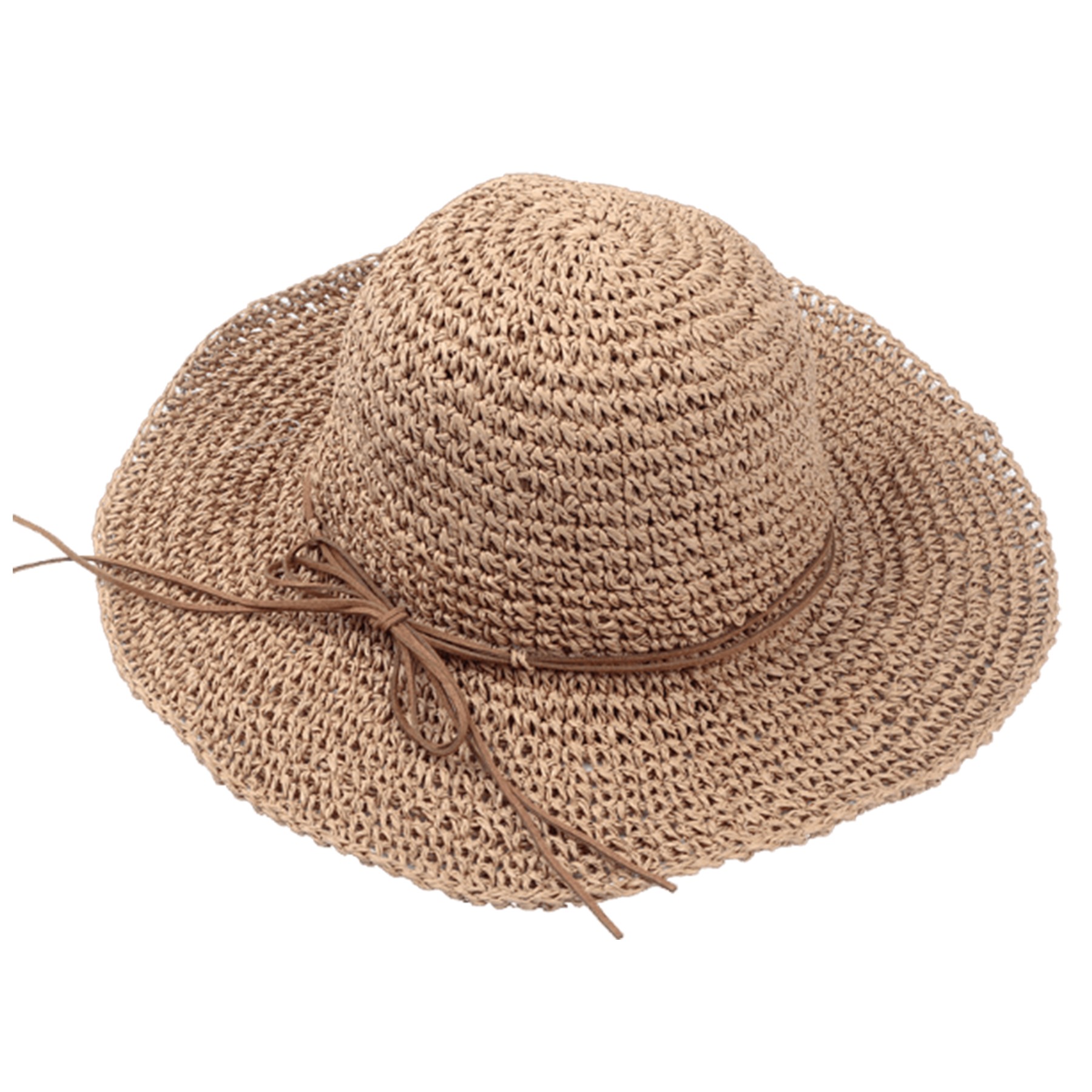 Women'S Wide Brim , Uv Protective Straw Hat 7