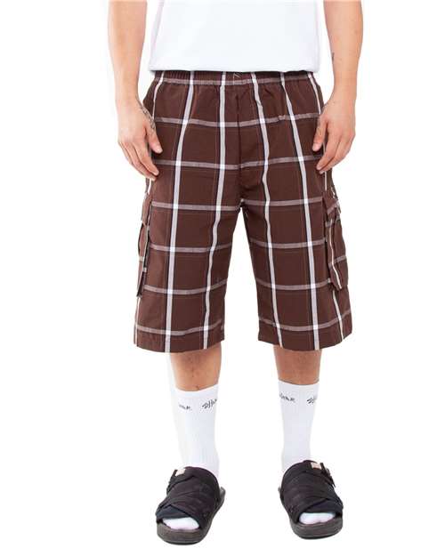Unisex Plaid Shorts - SHSP 38