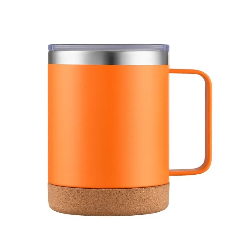 12 Oz Camping Mug With Cork Base 4