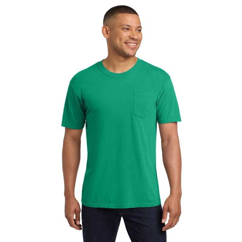 COMFORT COLORS Heavyweight Ring Spun Pocket Tee. 19