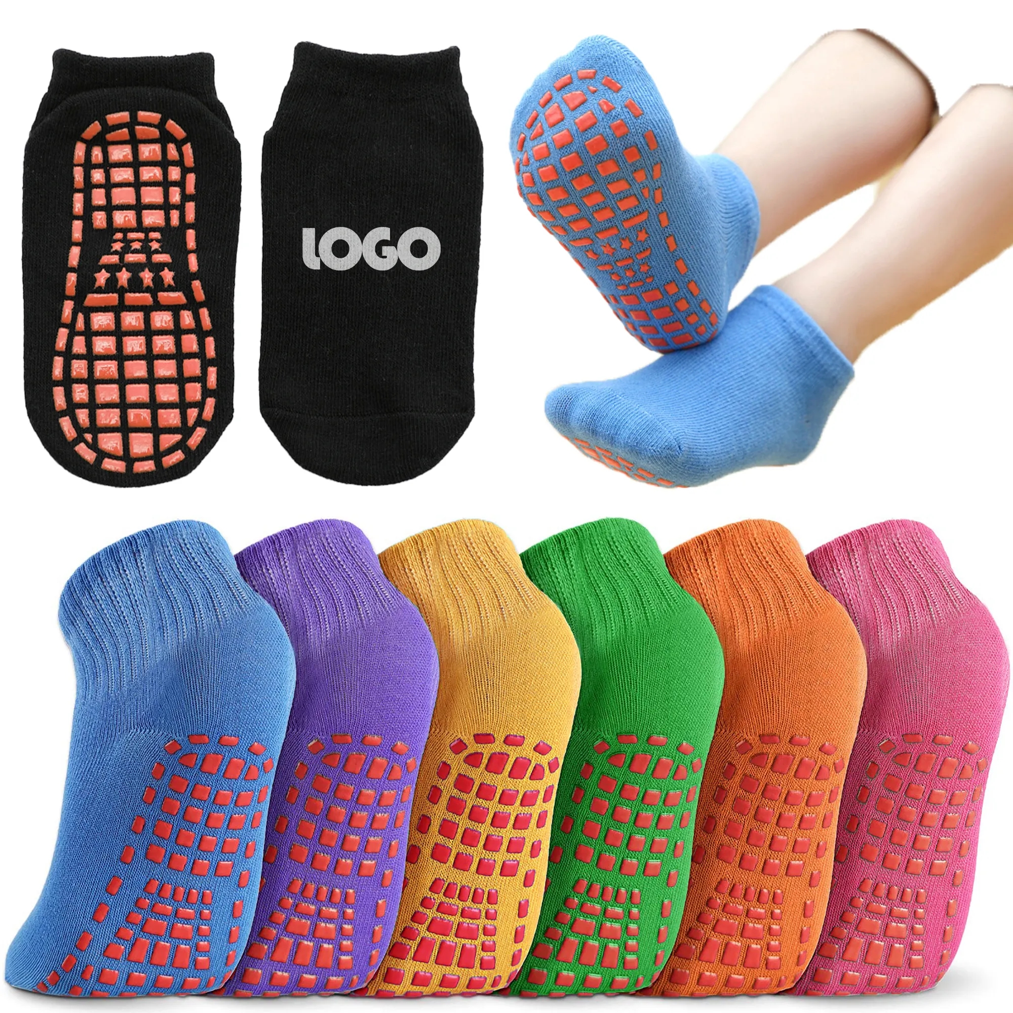 Adult Non Slip Yoga Sock 3