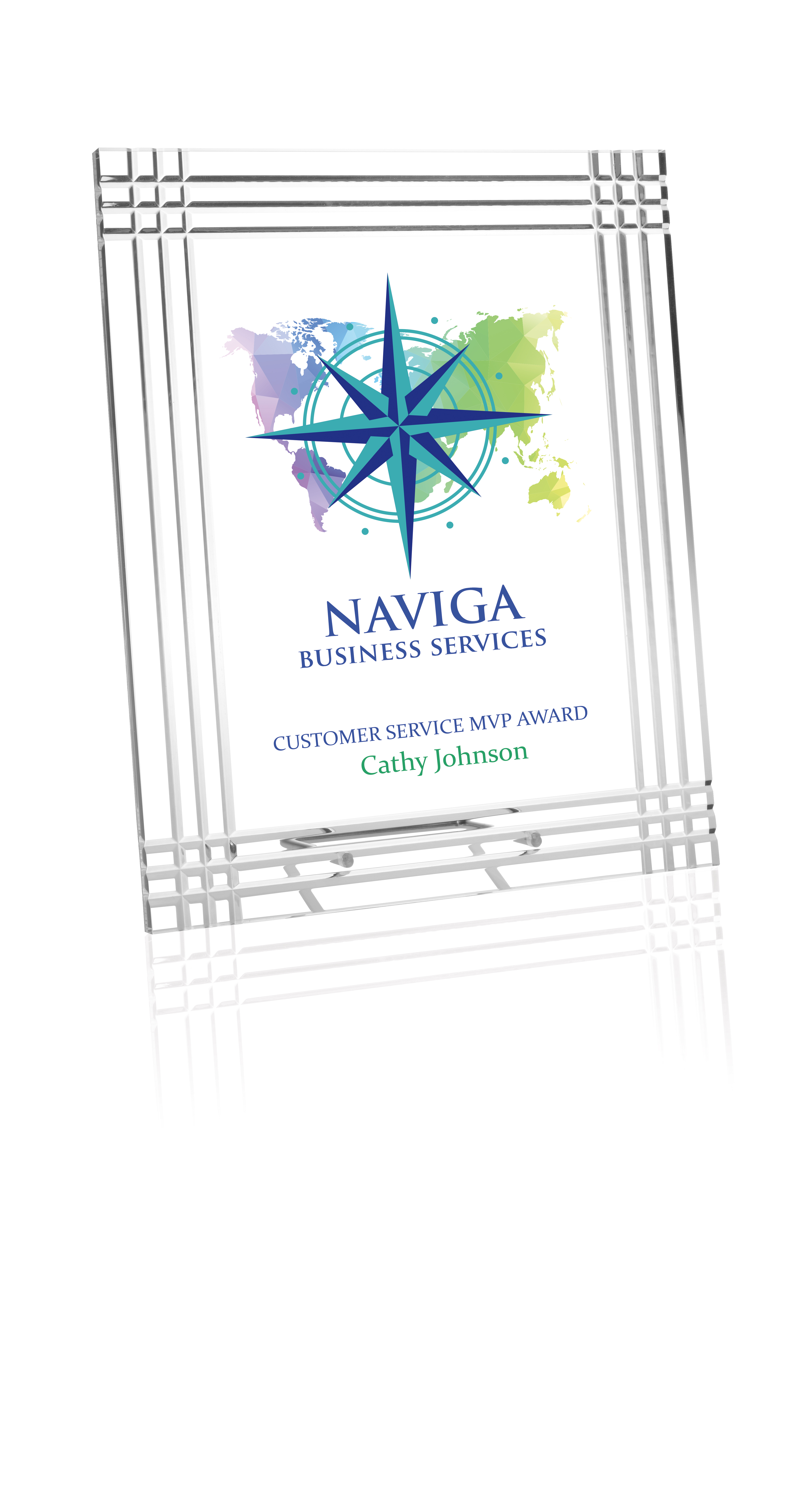 JAFFA® Luxe Acrylic Plaque 2