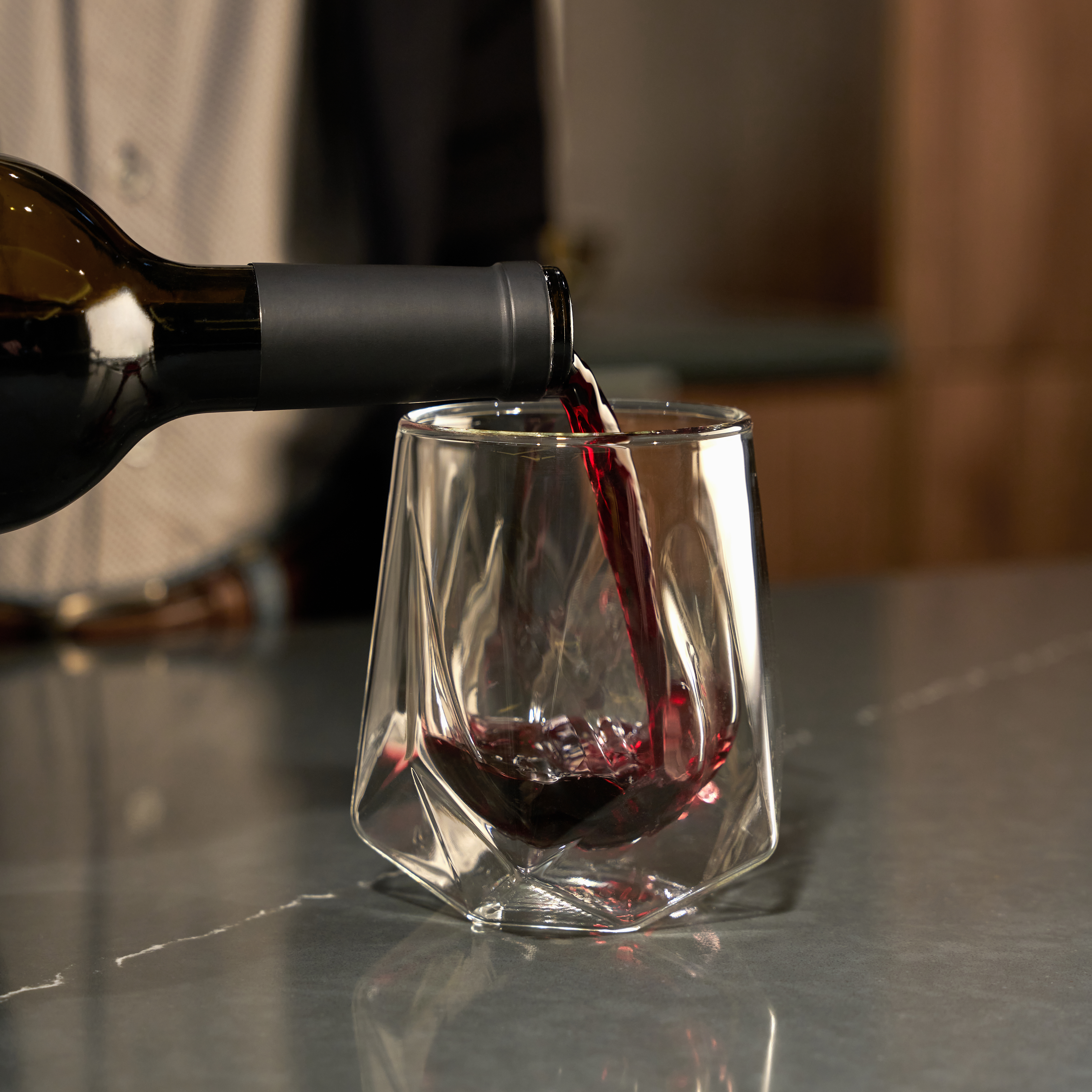 Viski® Alchemi Aerating Wine Tasting Glass 7