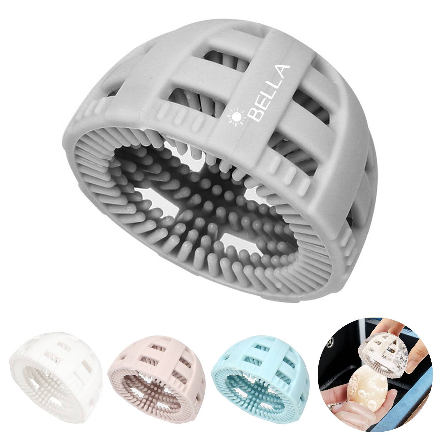 Silicone Egg Cleaning Brush