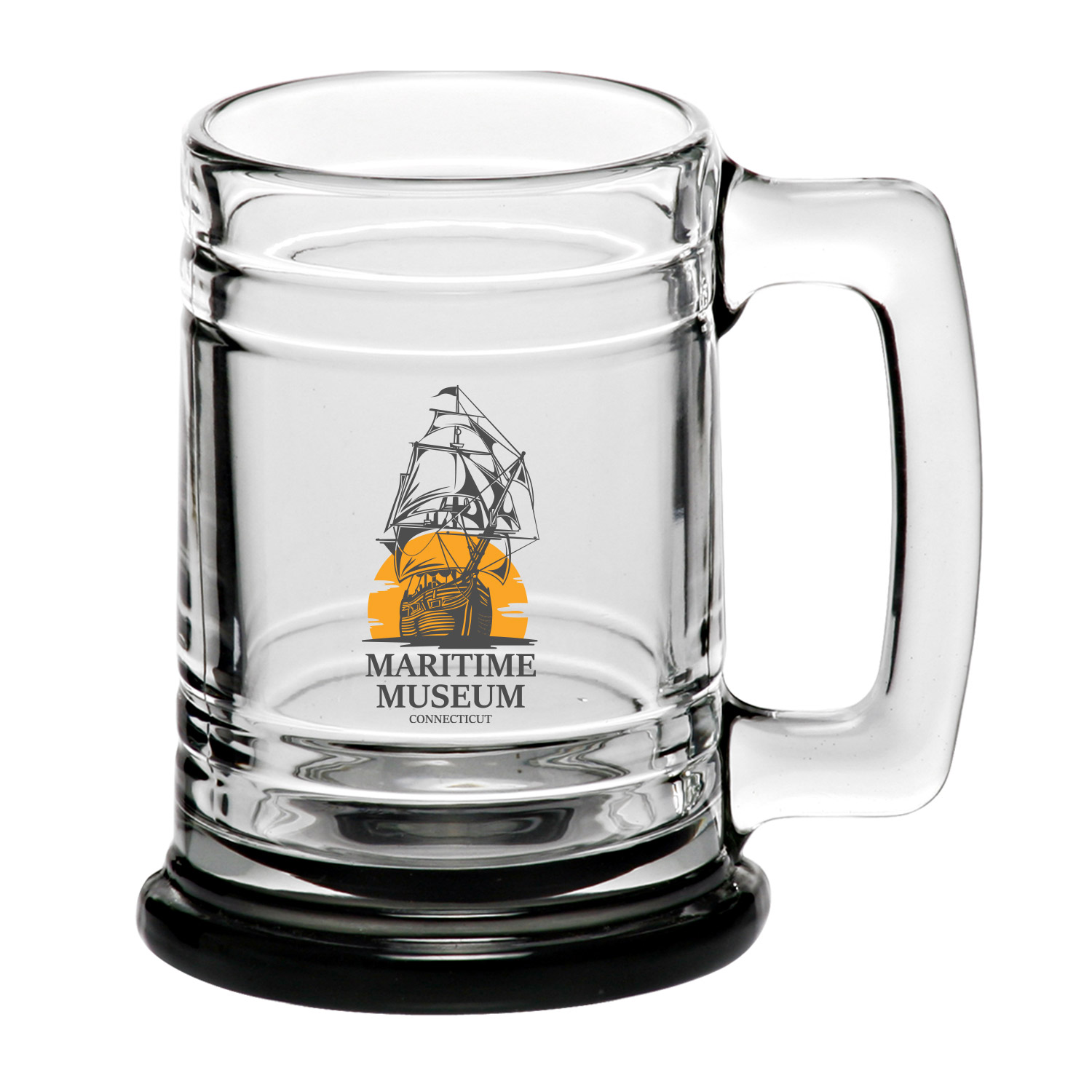15 oz. Anchor Glass Beer Mugs (2 Color Imprint) 6