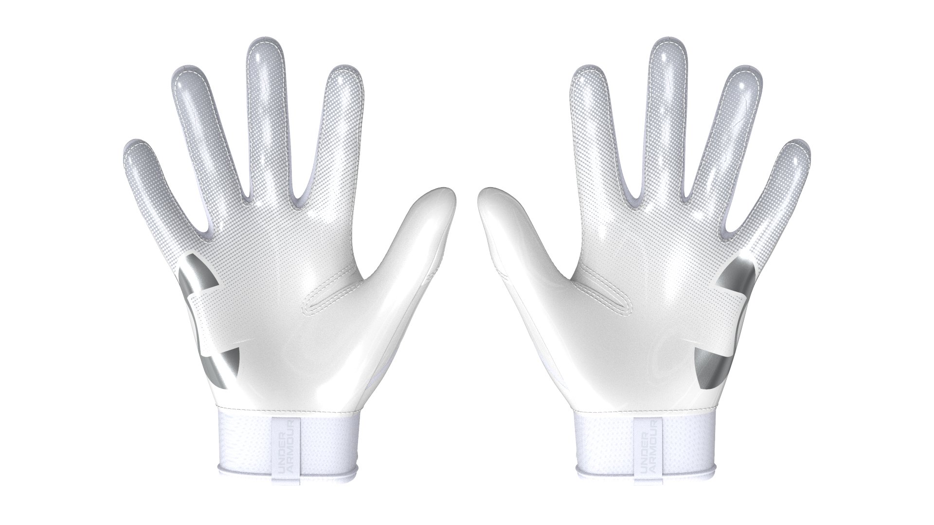 UA Blur Kids' Football Gloves 11