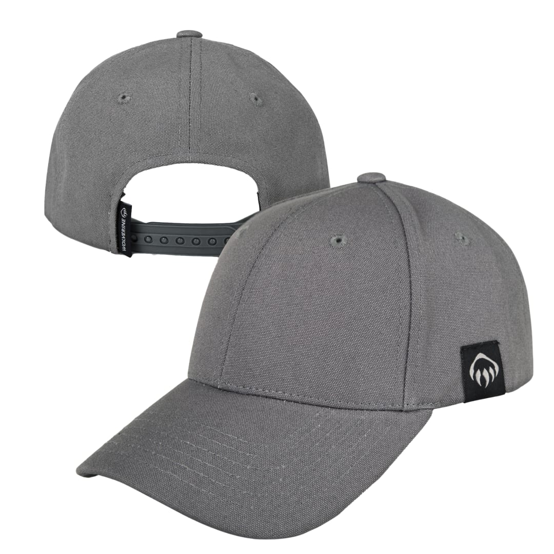 Wolverine Grey Claw Label 6 Panel Cap 39