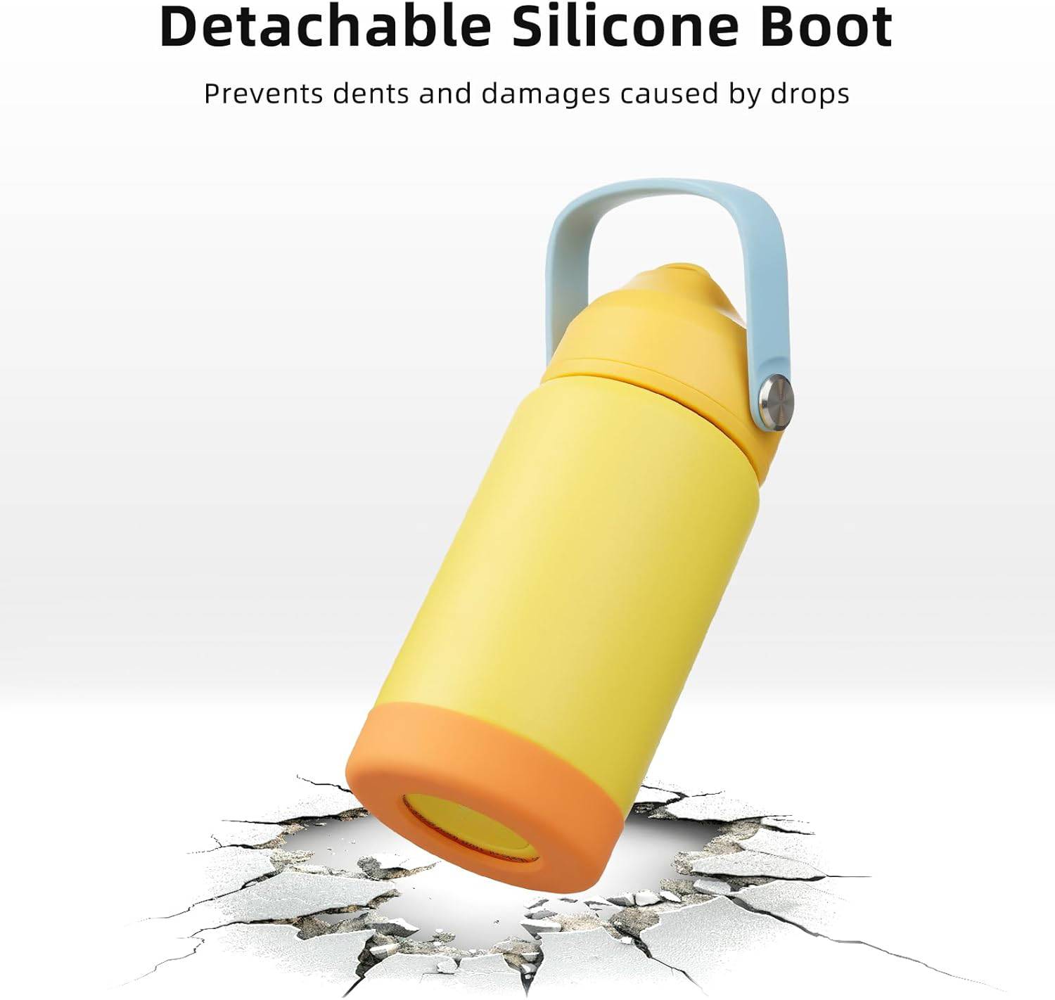 New 12oz stainless steel handle portable kettle 7