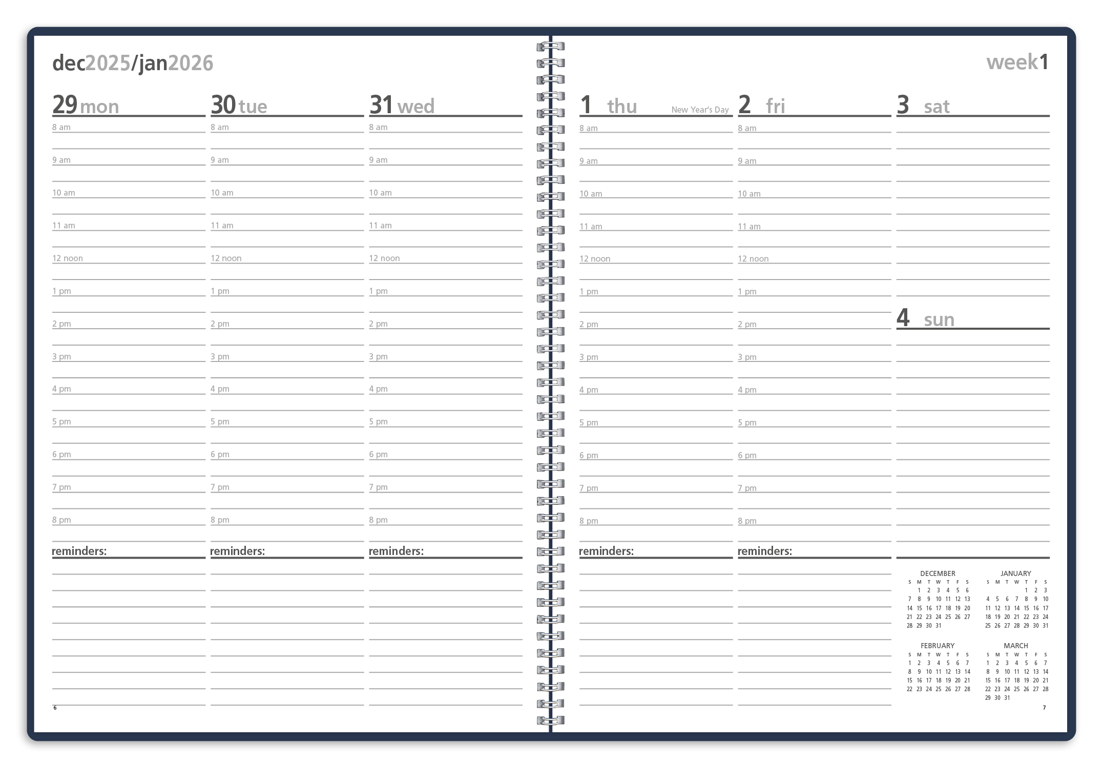 Triumph® Calendars Monthly & Weekly Planner 82