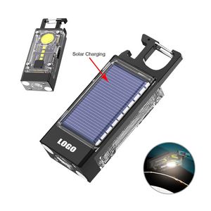Versatile EDC Flashlight With Magnet Rechargeable Solar And USB-C Charging 6