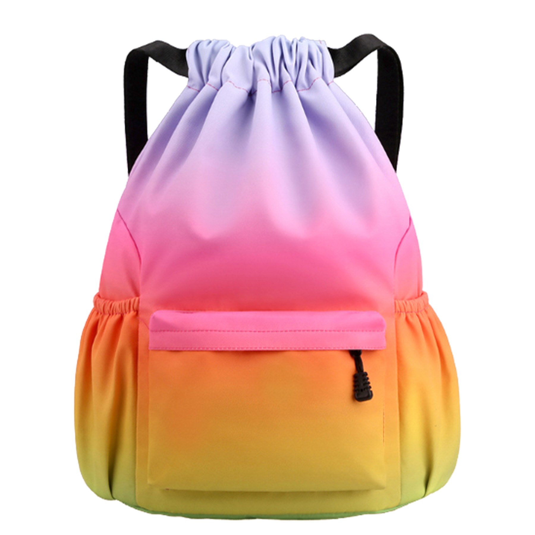 Drawstring Gradient Shoulder Bag 2