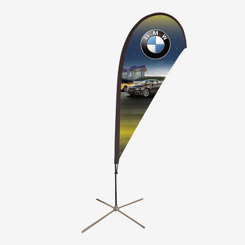 11FT Double Sided Print Feather Flag w/ Stand 2