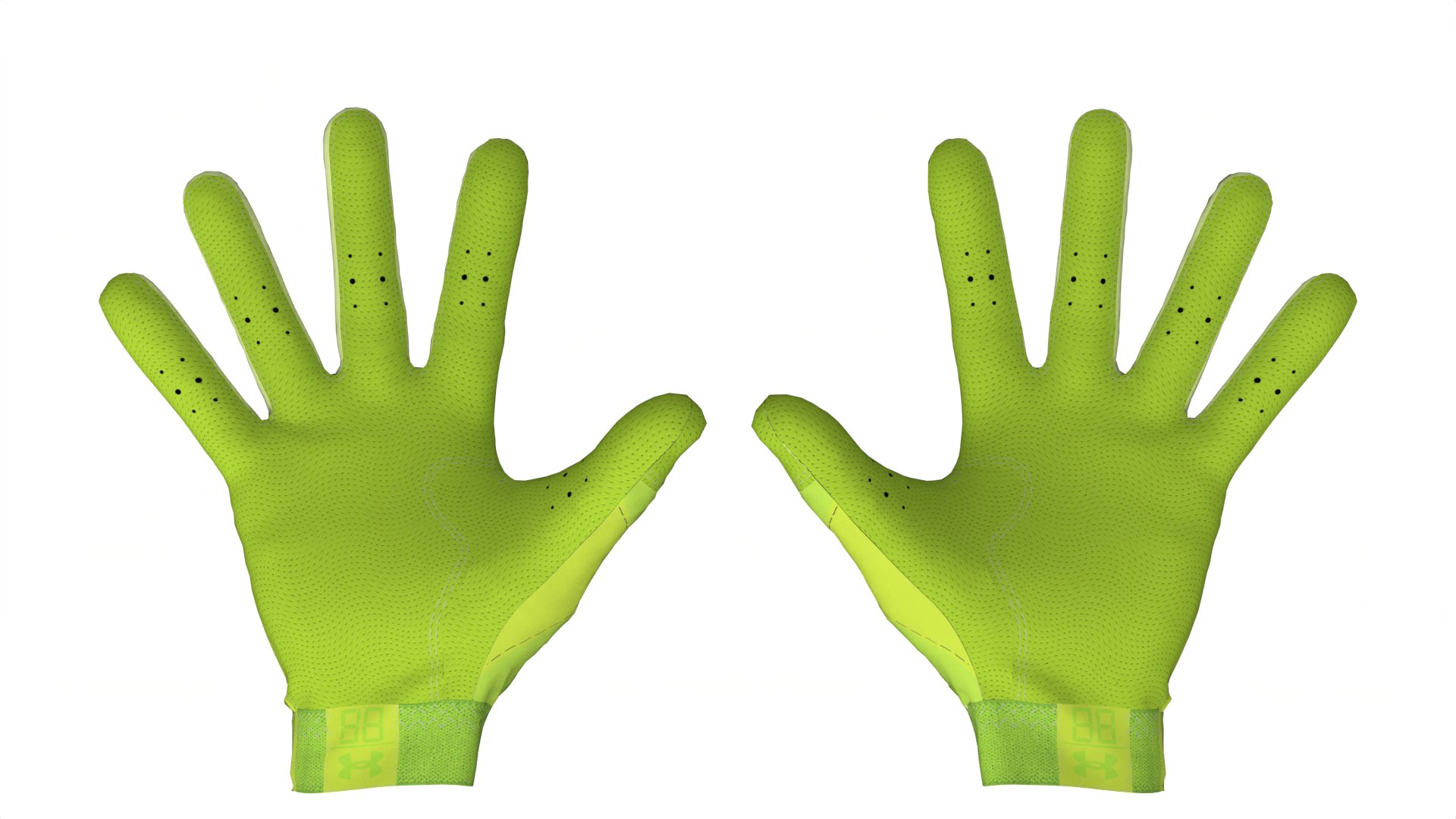 UA Clean Up Men's Batting Gloves 9