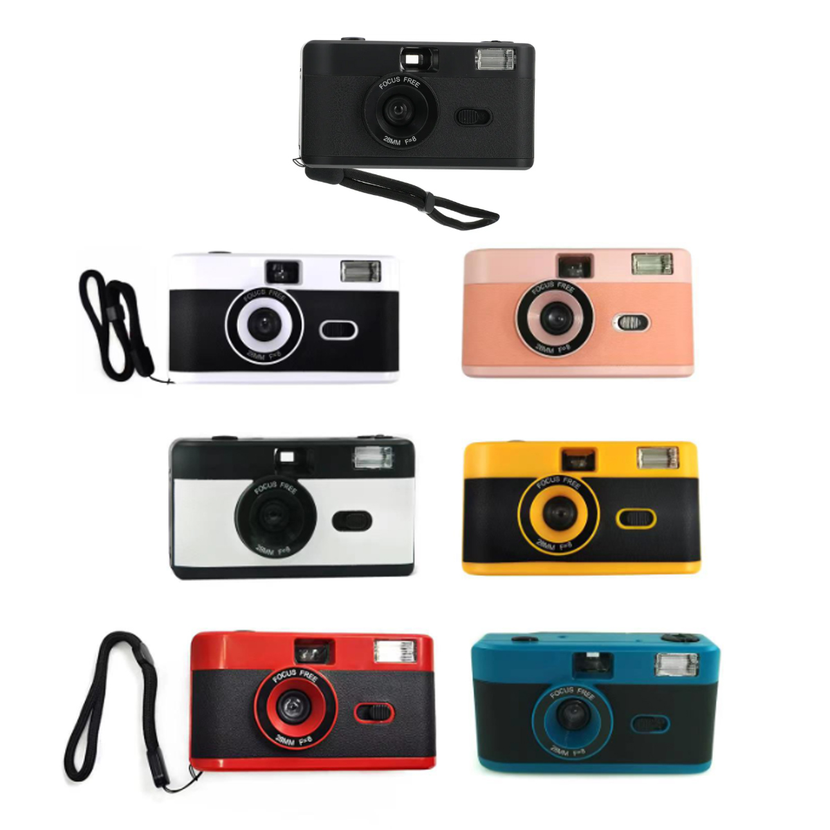 Retro Style Disposable Film Camera With Flash for Events 2