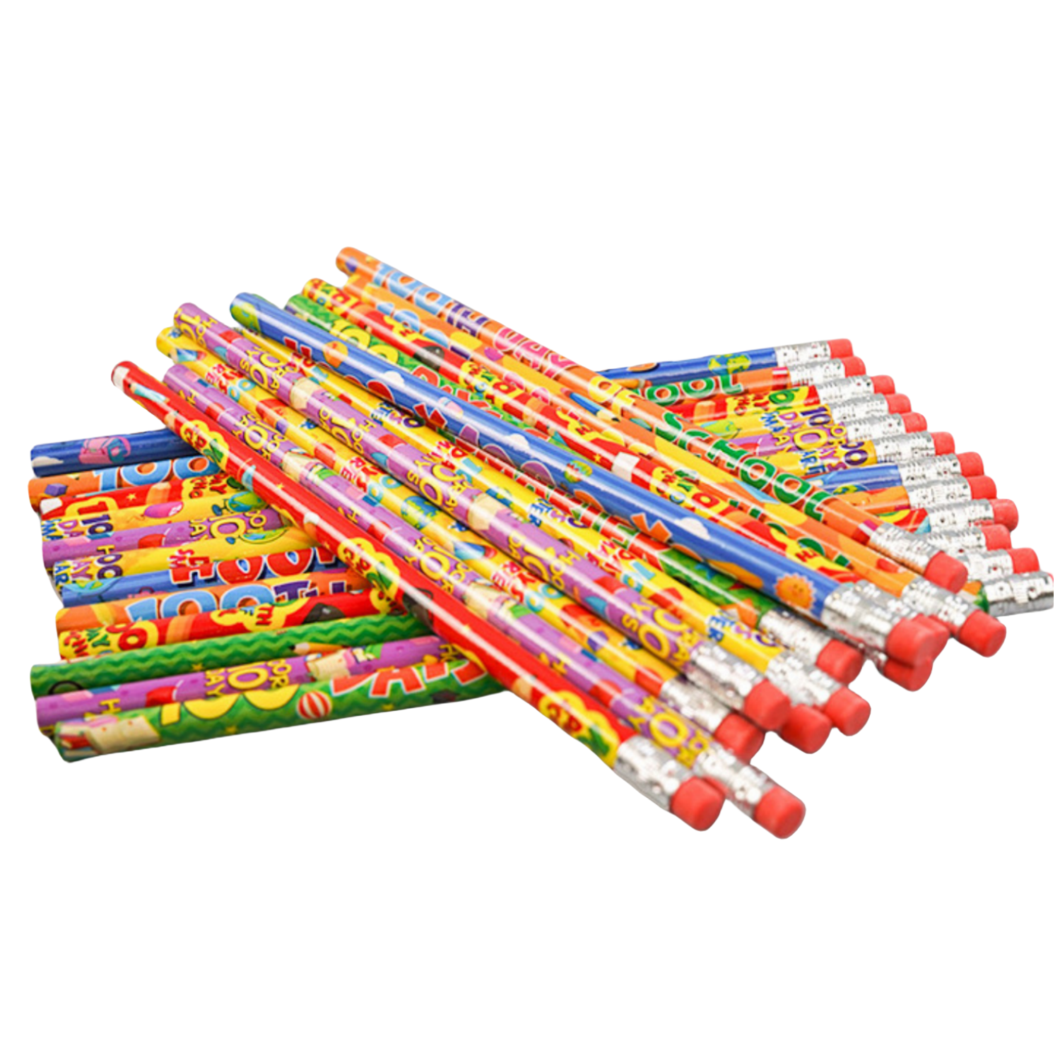 Cartoon HB Pencil with Eraser – Fun Stationery for Kids 4