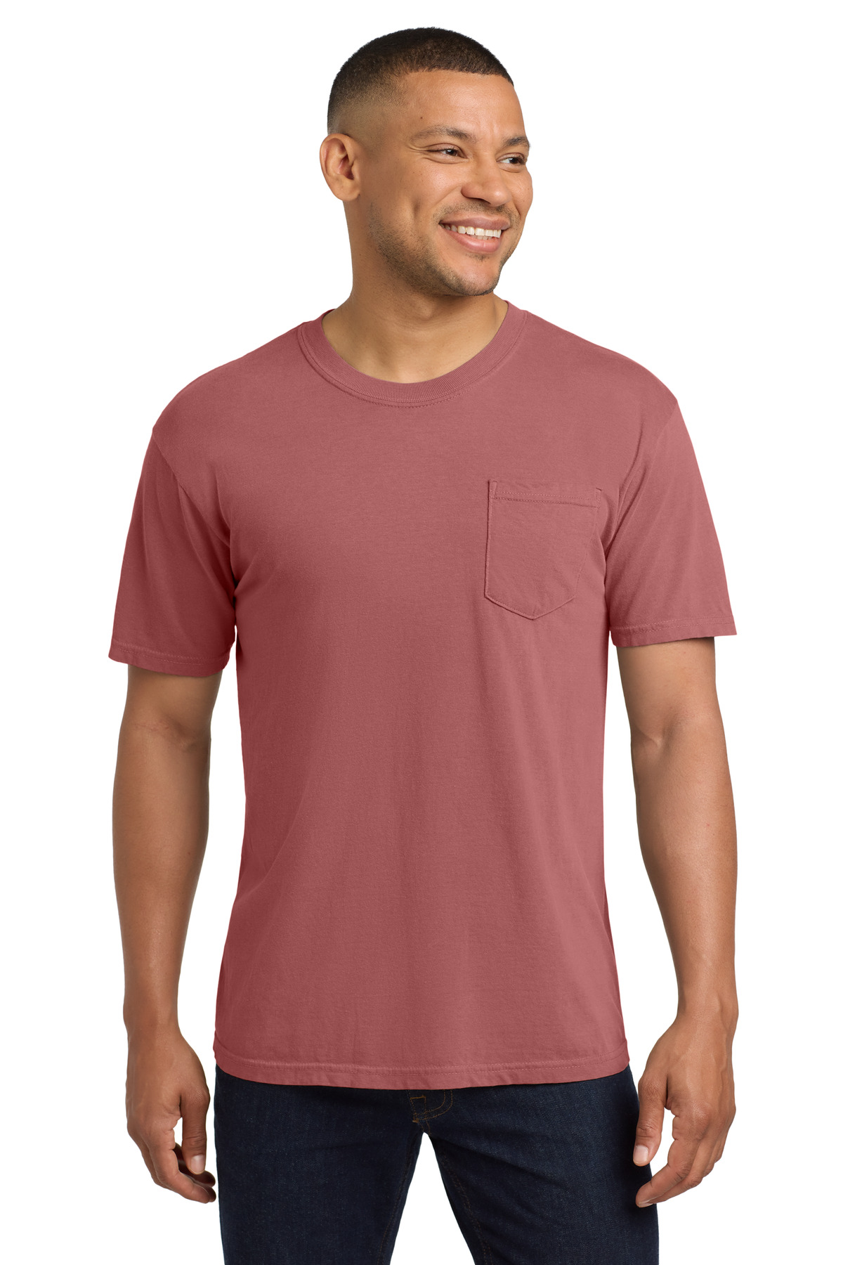COMFORT COLORS Heavyweight Ring Spun Pocket Tee. 6030 280