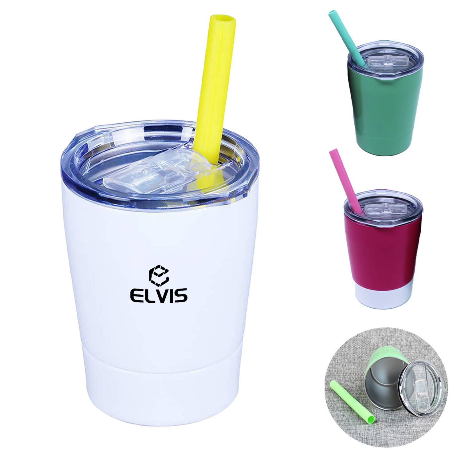 8oz Outdoor Portable Stainless Steel Insulated Cup 2