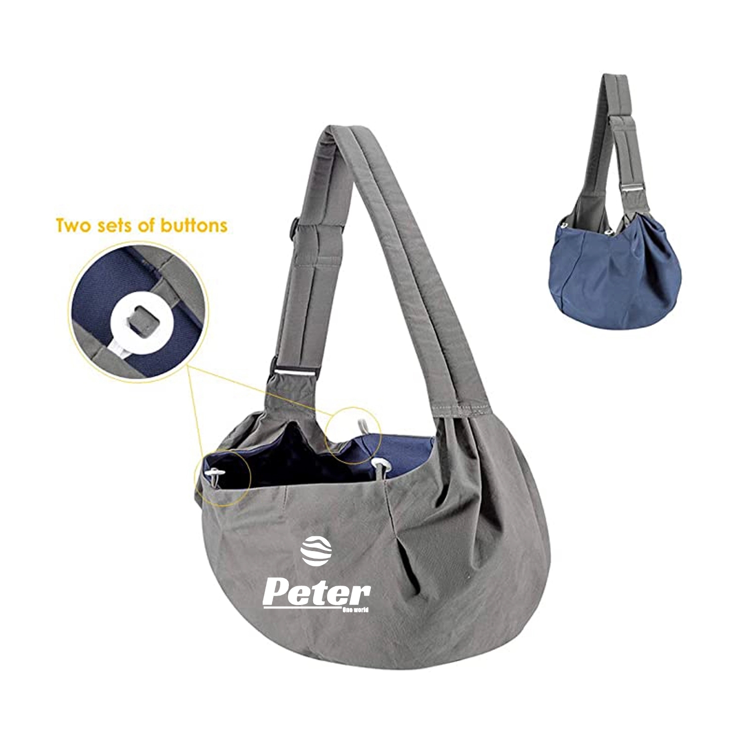 Adjustable Sling Shoulder Carrier Tote Pet Bags 2