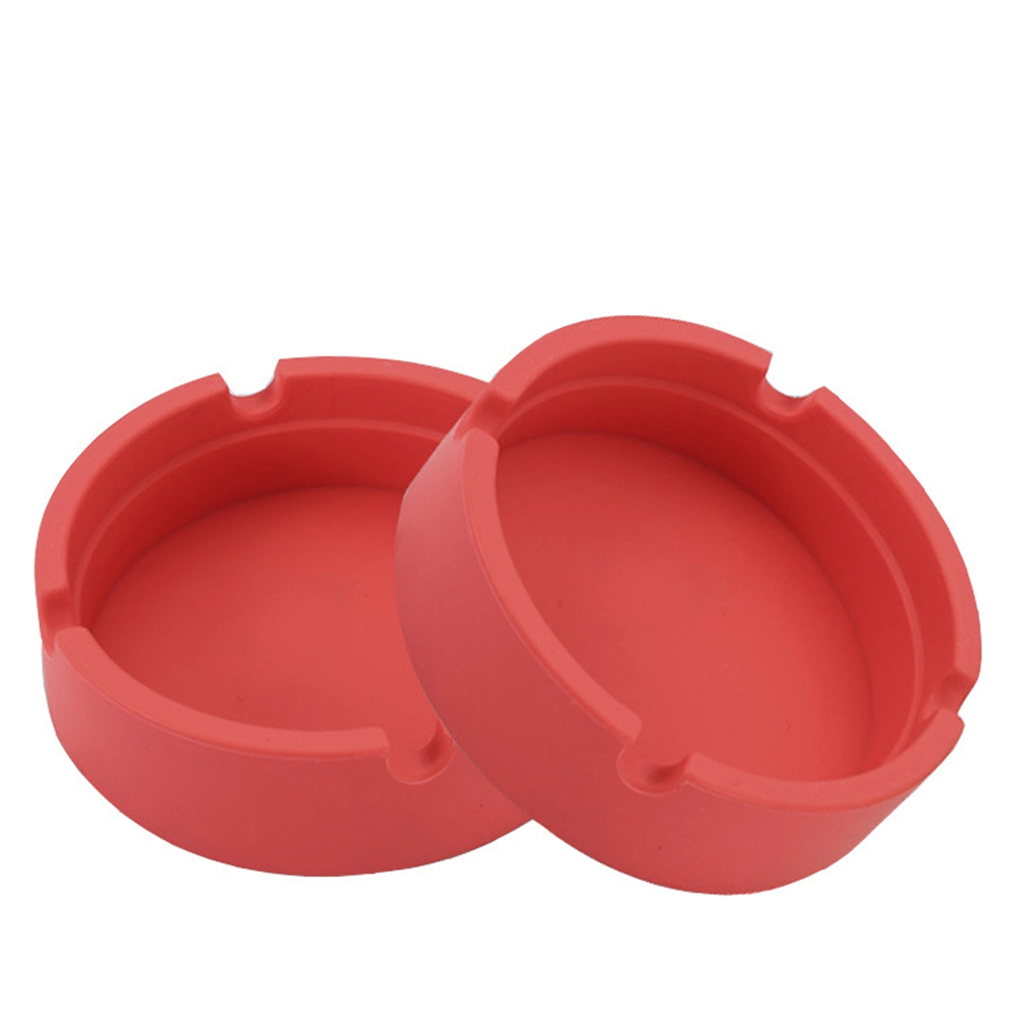 Silicone Round Ashtray MOQ 100pcs 2