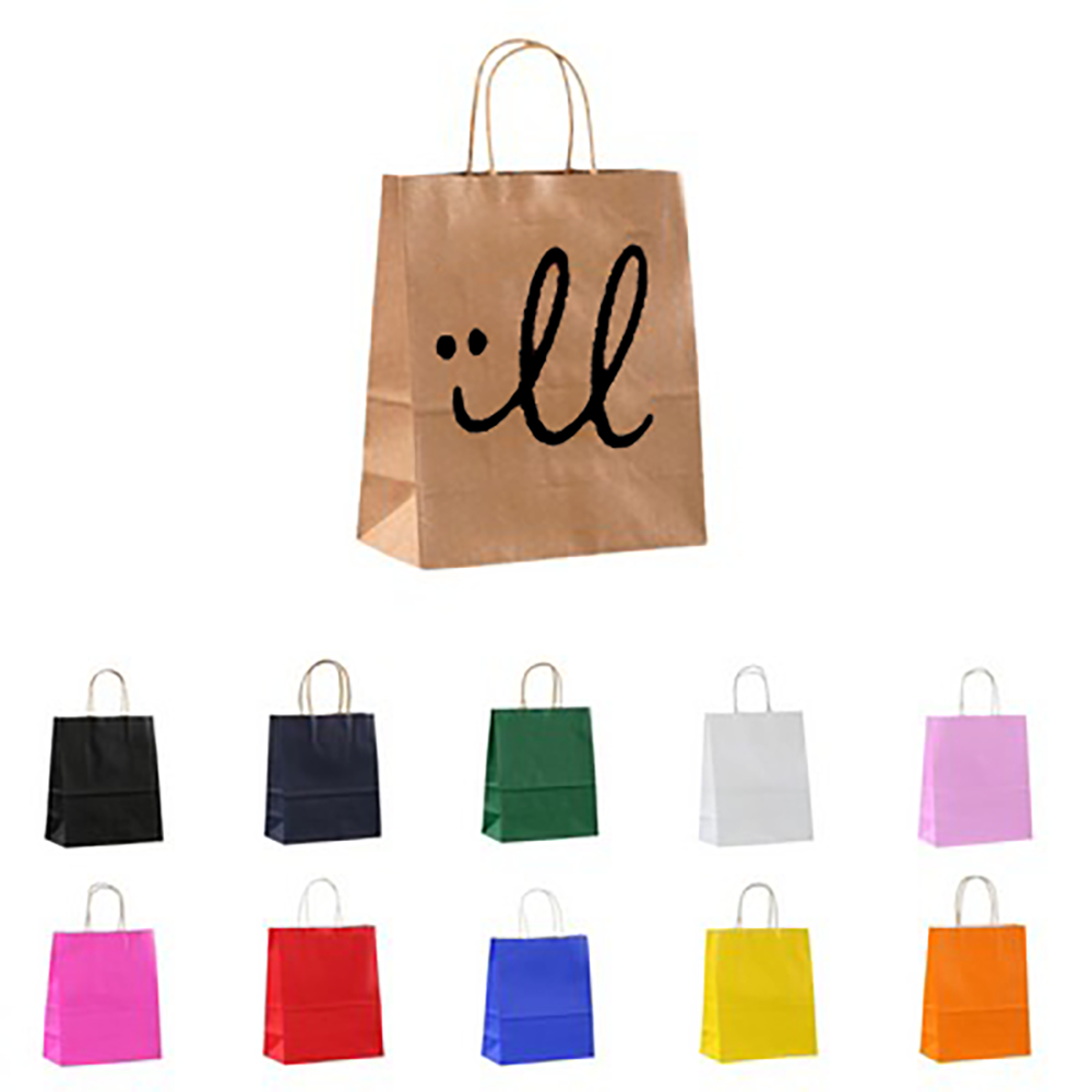 Natural Kraft Custom Paper Shopping Bag 7