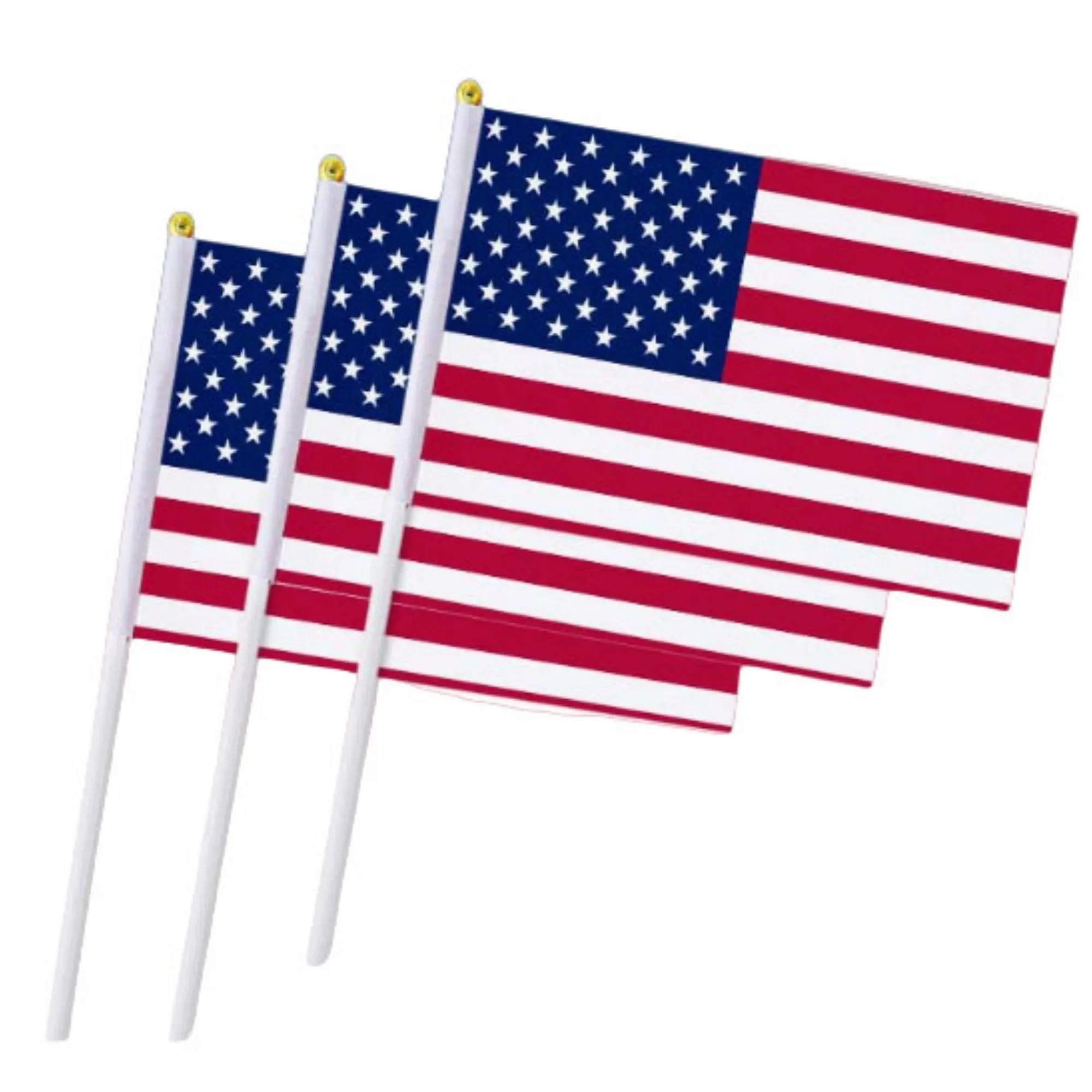 American Independence Day Hand Waving Flag 2