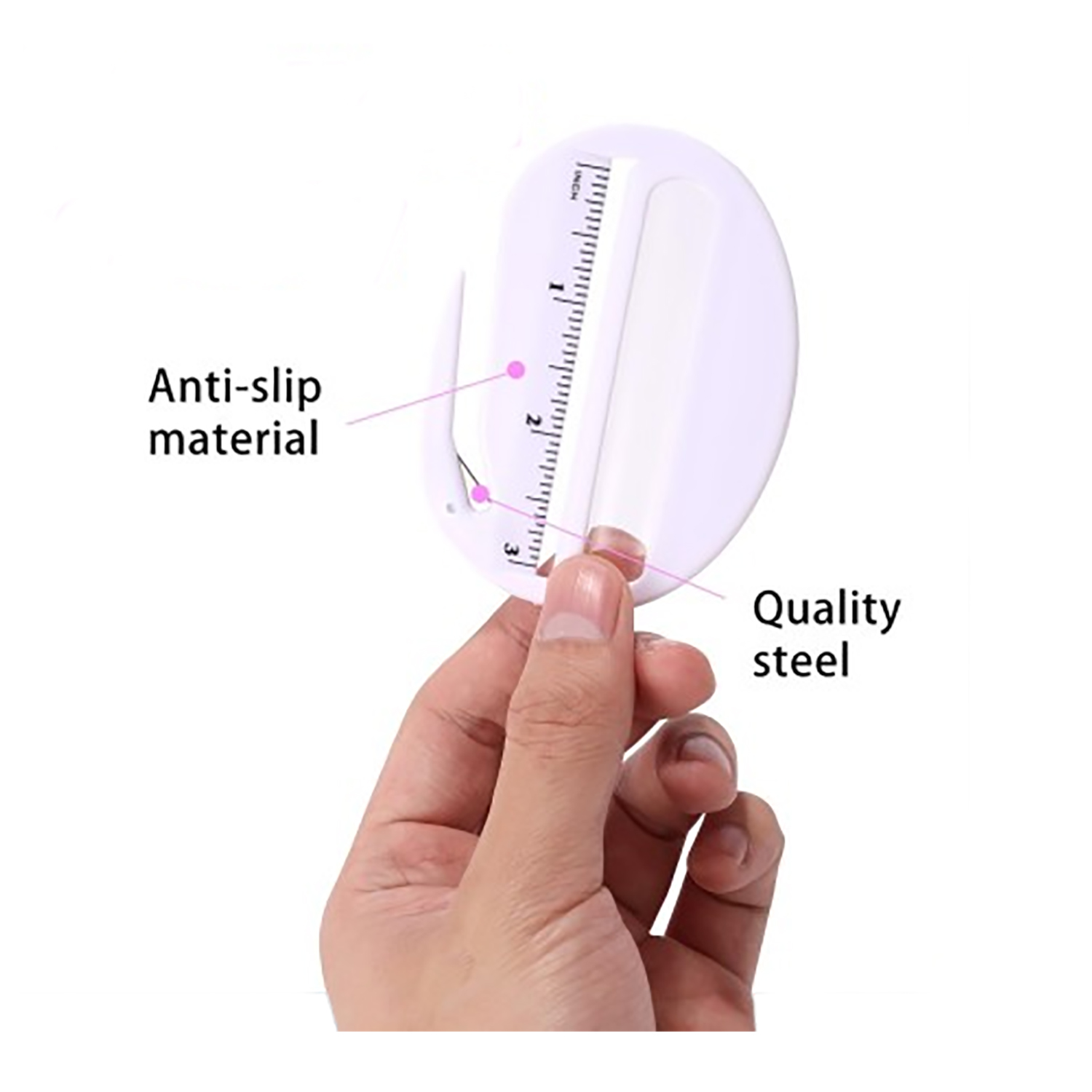 3 in 1 Plastic Ruler Magnifier Letter Opener 7