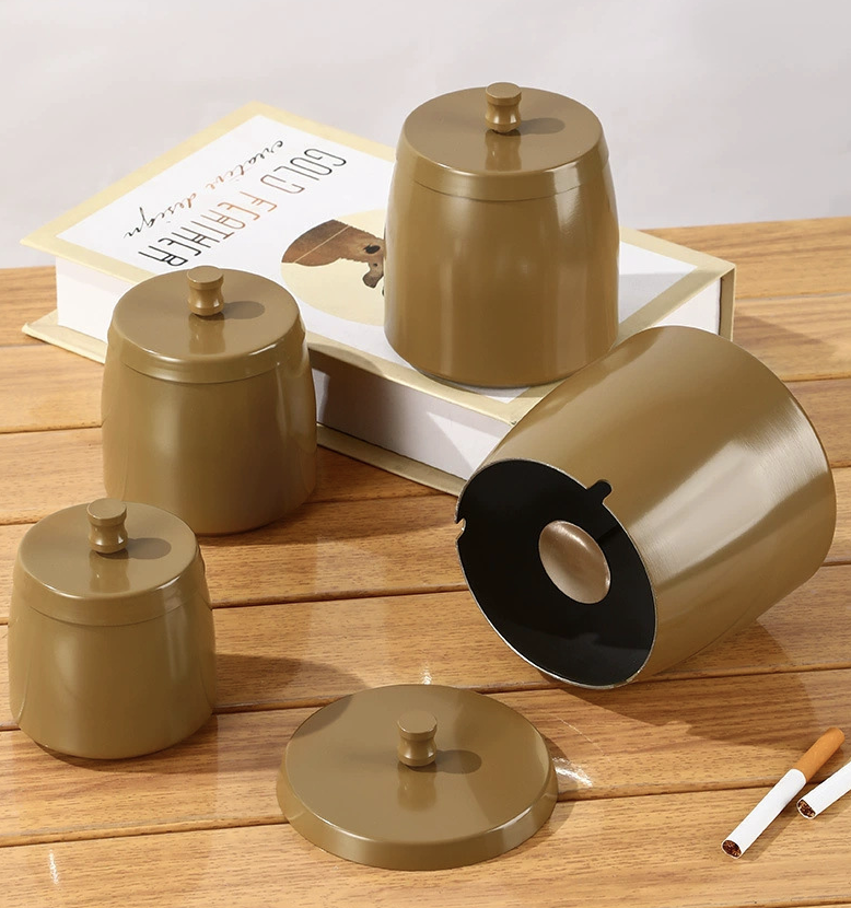 Ashtray with Lid for Cigarette 7