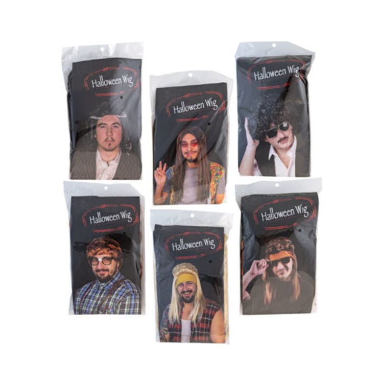 Men's Halloween Wigs - Assorted 2