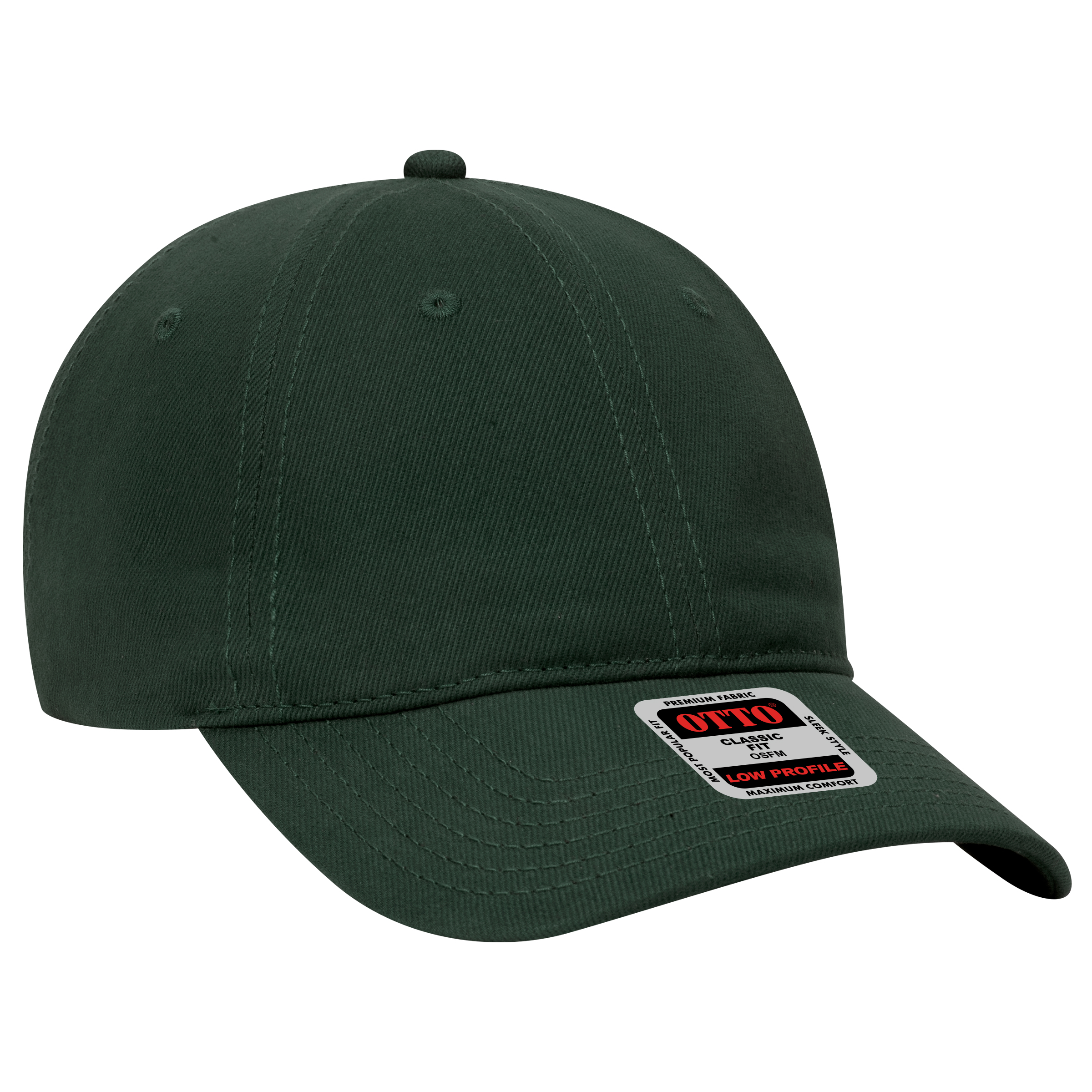 OTTO CAP® 6 Panel Low Profile Baseball Cap 25