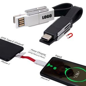 2 In 1 Charging Cable With Lightning And Micro USB 1