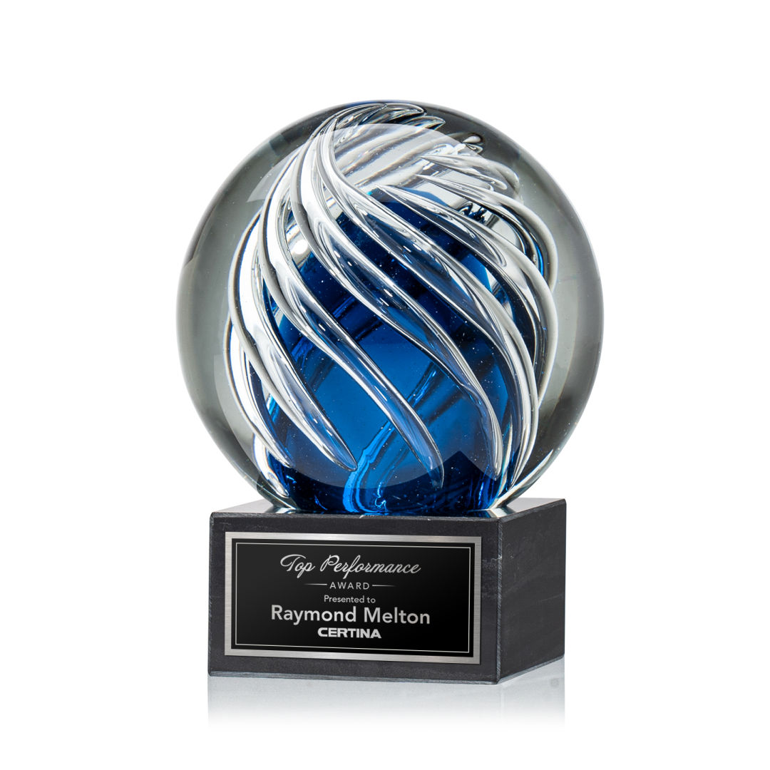 Genista Award on Square Marble Base 6